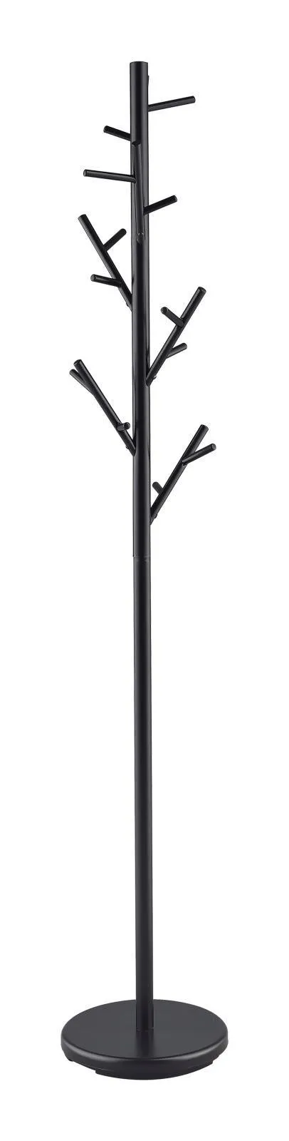 Clover Black 18-Hook Coat Rack - Image 3