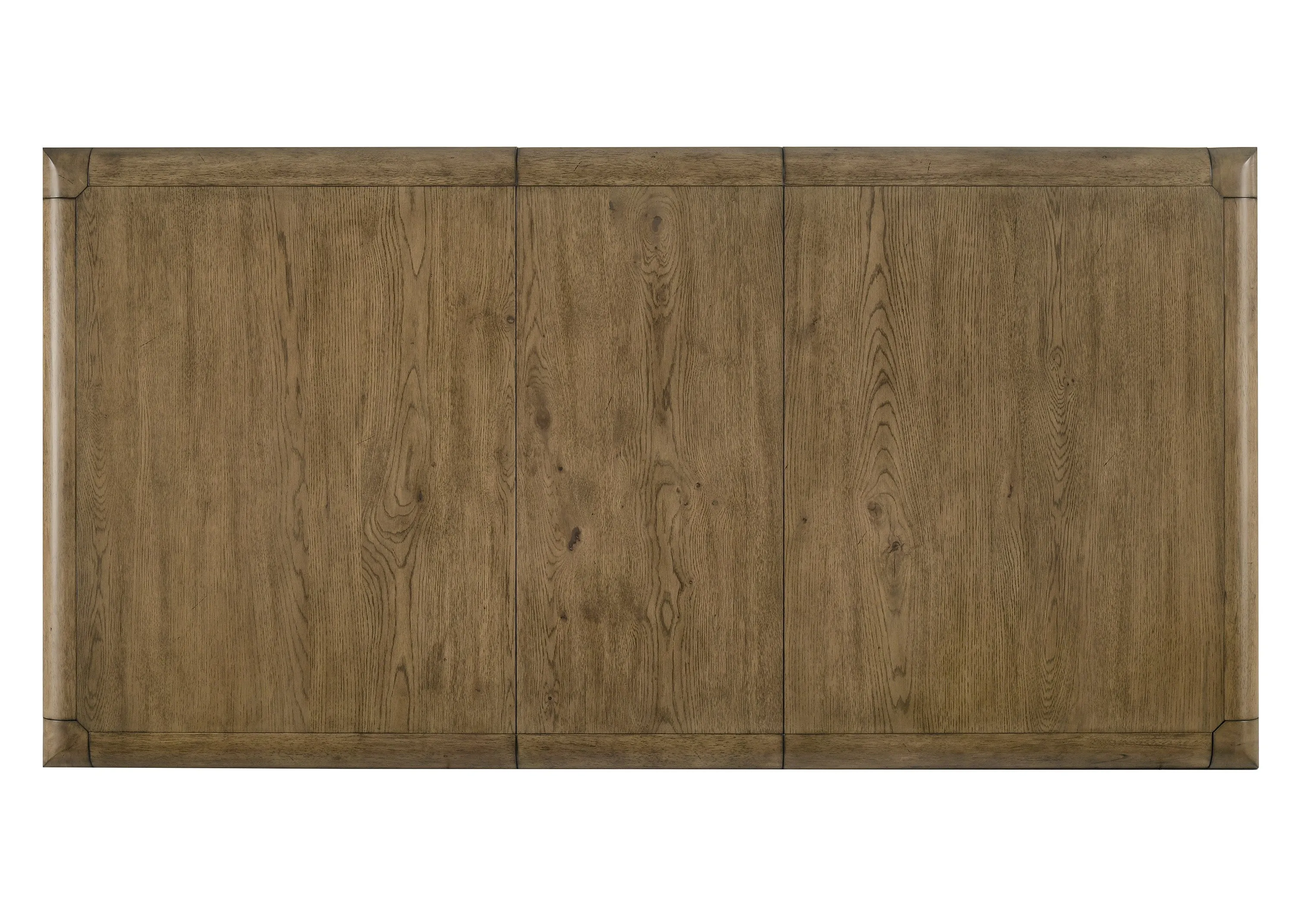 Cockrell Brown and Beige Dining Table with 18"Leaf - Image 6