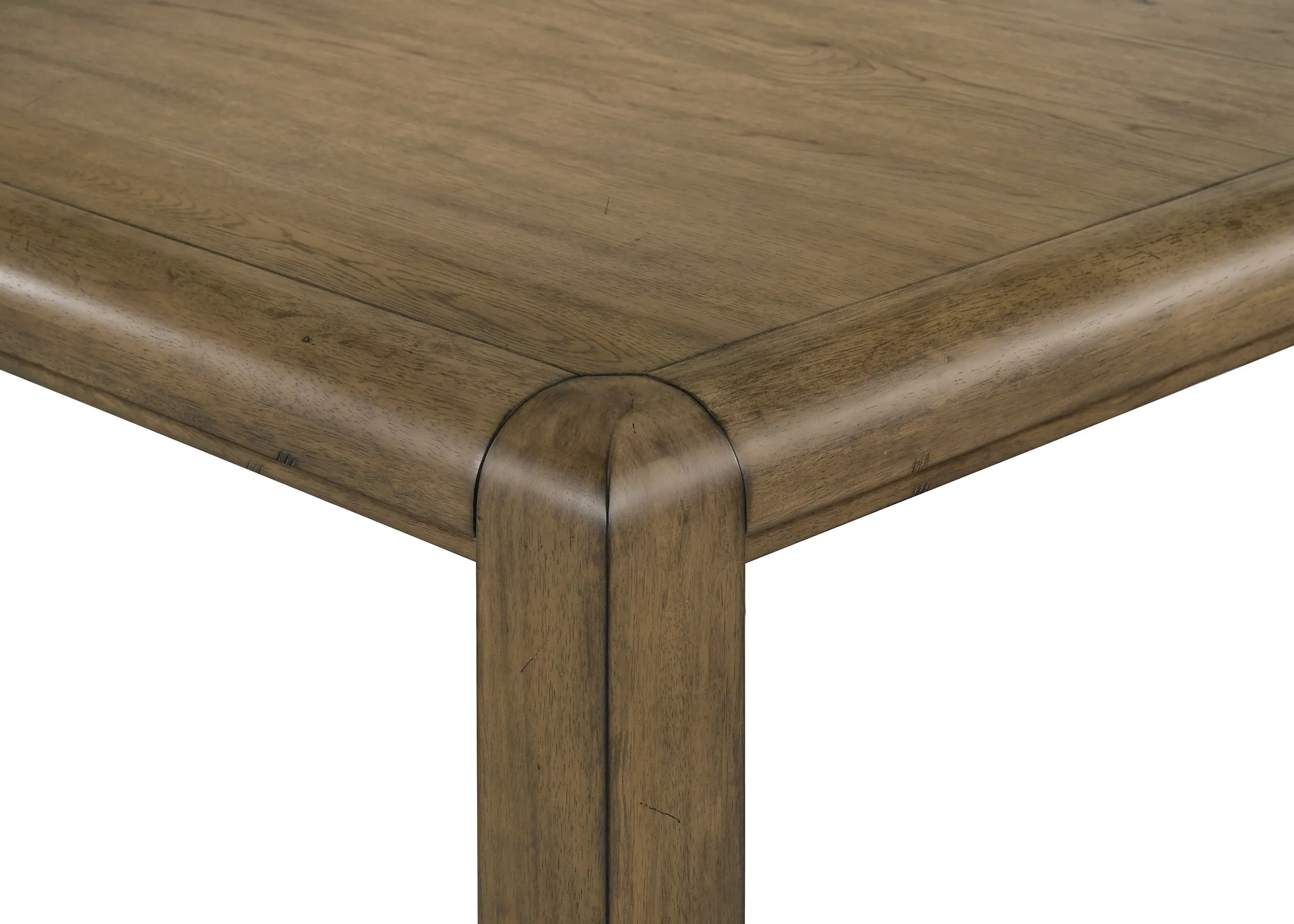 Cockrell Brown and Beige Dining Table with 18"Leaf - Image 7