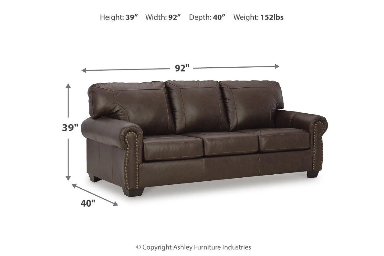 Colleton Dark Brown Sofa, Loveseat and Recliner - Image 14