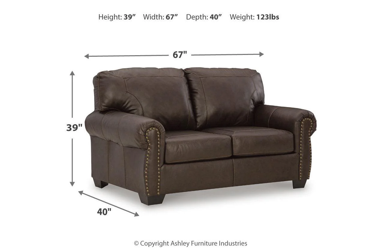 Colleton Dark Brown Sofa, Loveseat and Recliner - Image 15