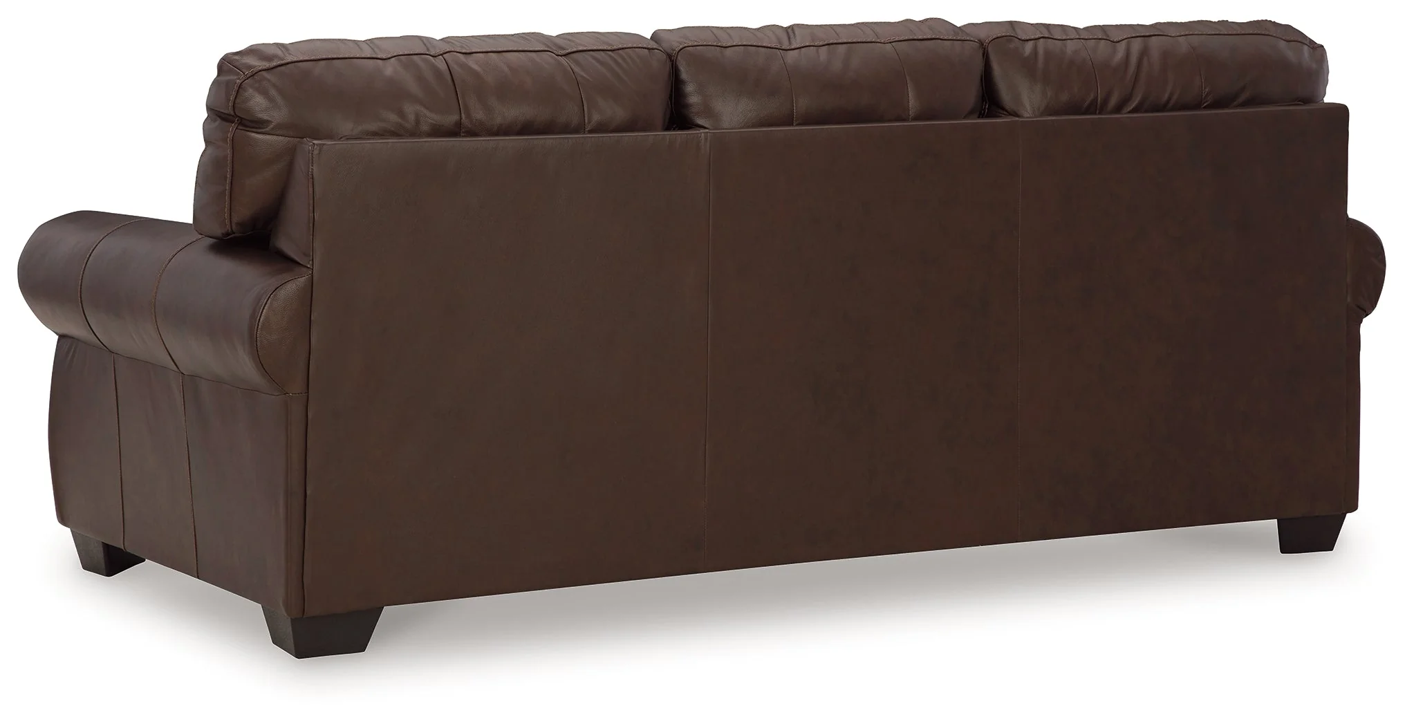 Colleton Sofa, Loveseat and Recliner in Dark Brown - Image 4