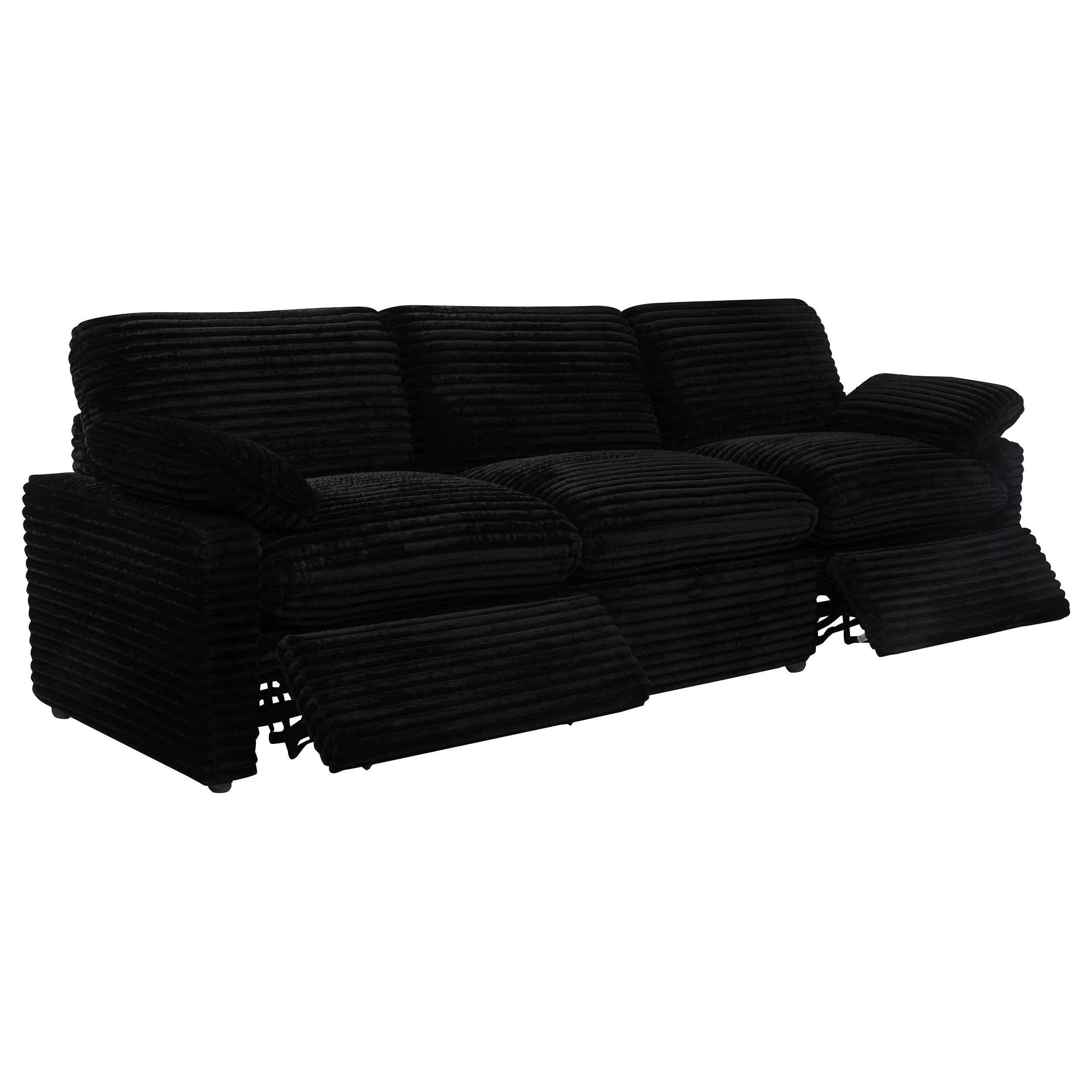 Collins Black Modular Power Sofa - Image 2