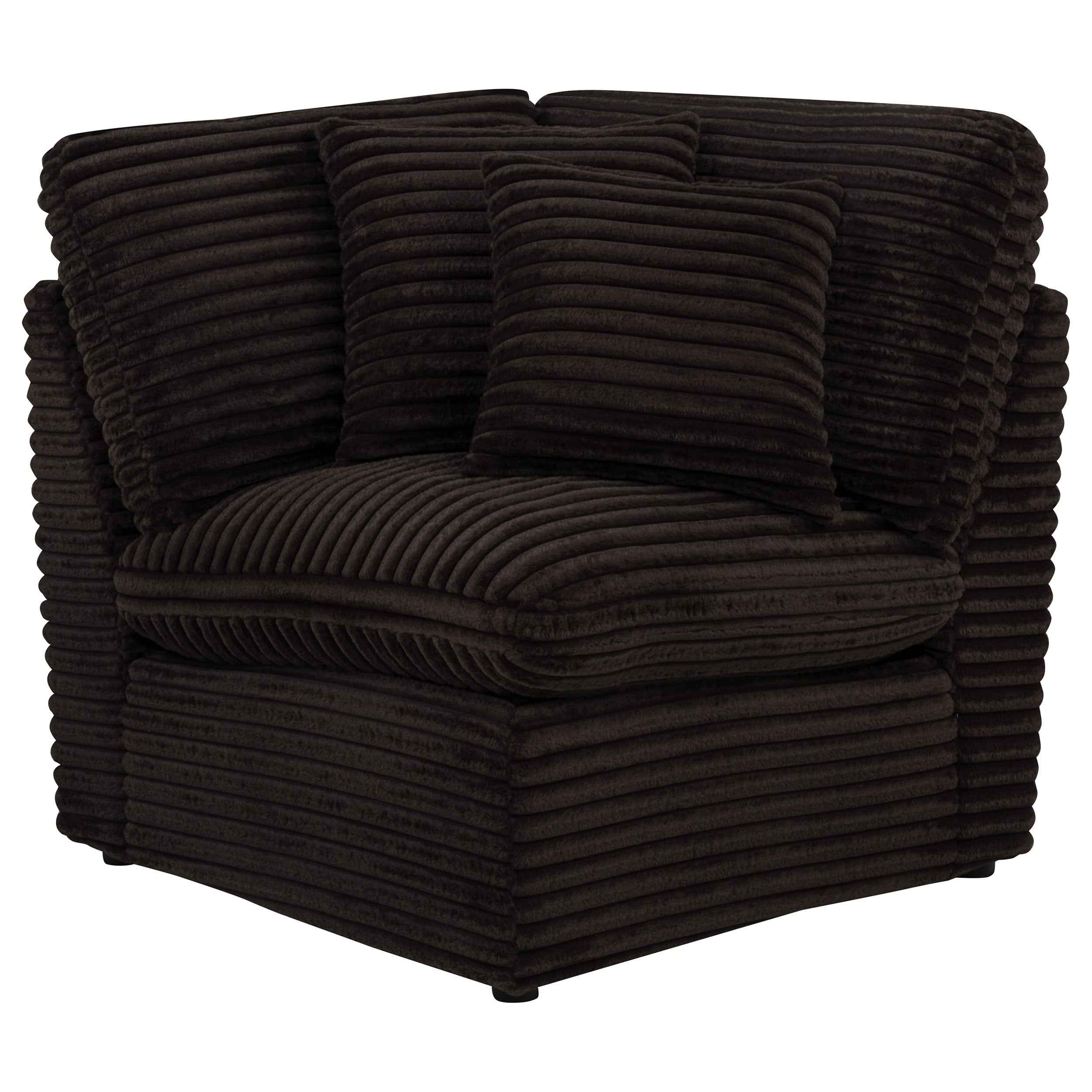 Collins Chocolate Brown 6-piece Modular Power Reclining Sectional - Image 8