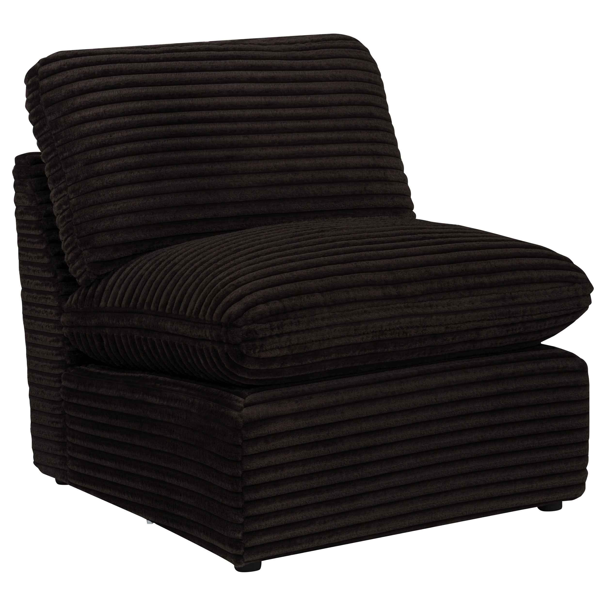 Collins Chocolate Brown 7-piece Modular Power Reclining Sectional - Image 5