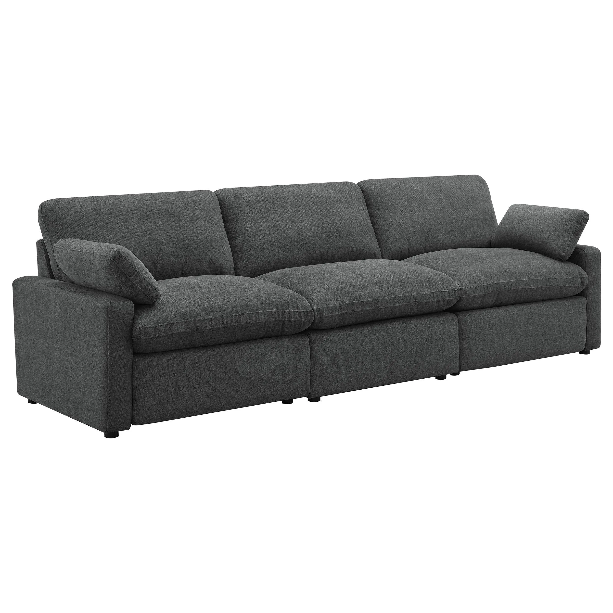 Collins Dark Gray Modular Power Reclining Sofa - Image 2
