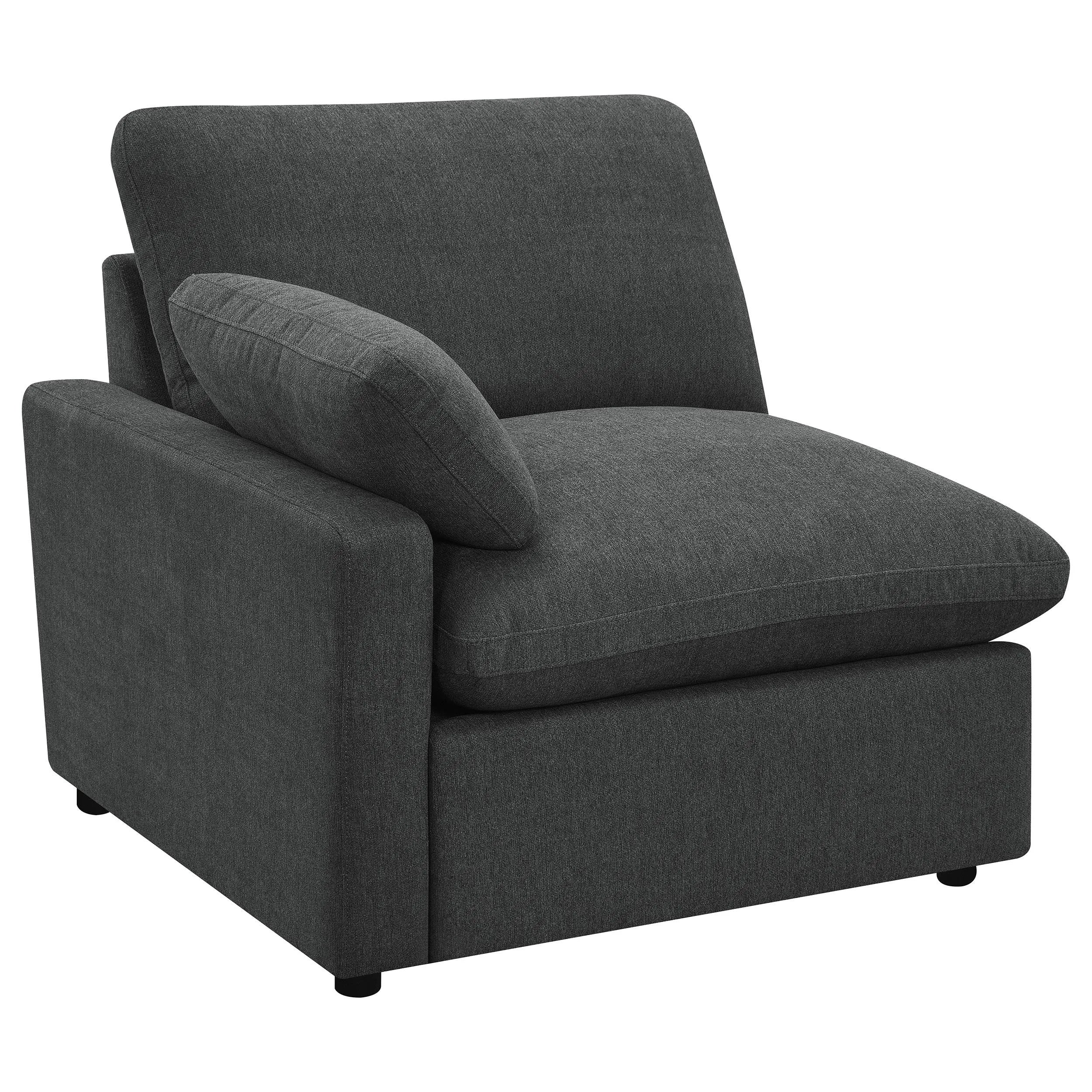 Collins Dark Gray Modular Power Reclining Sofa - Image 8