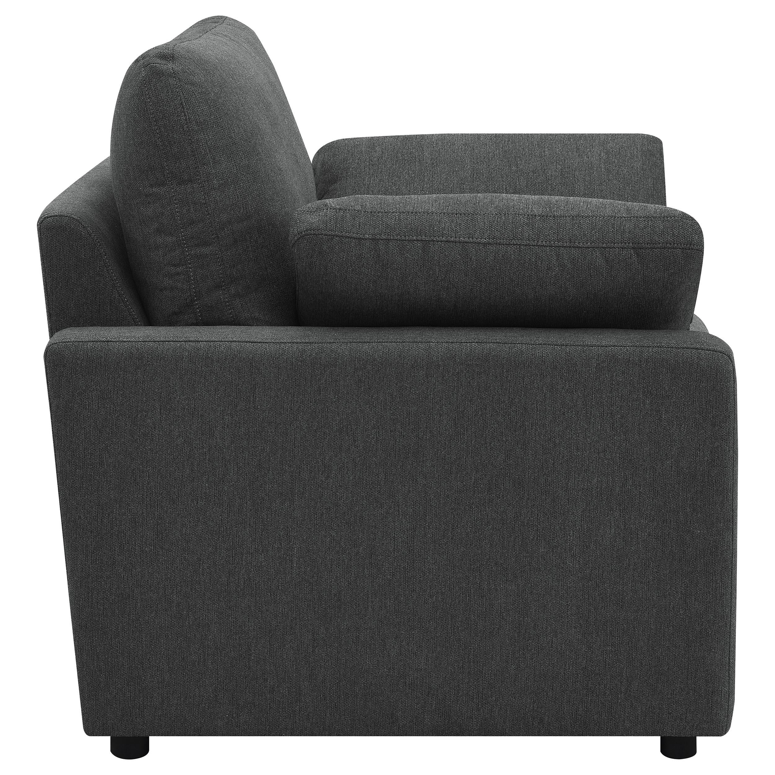 Collins Dark Gray Power Recliner Chair - Image 9