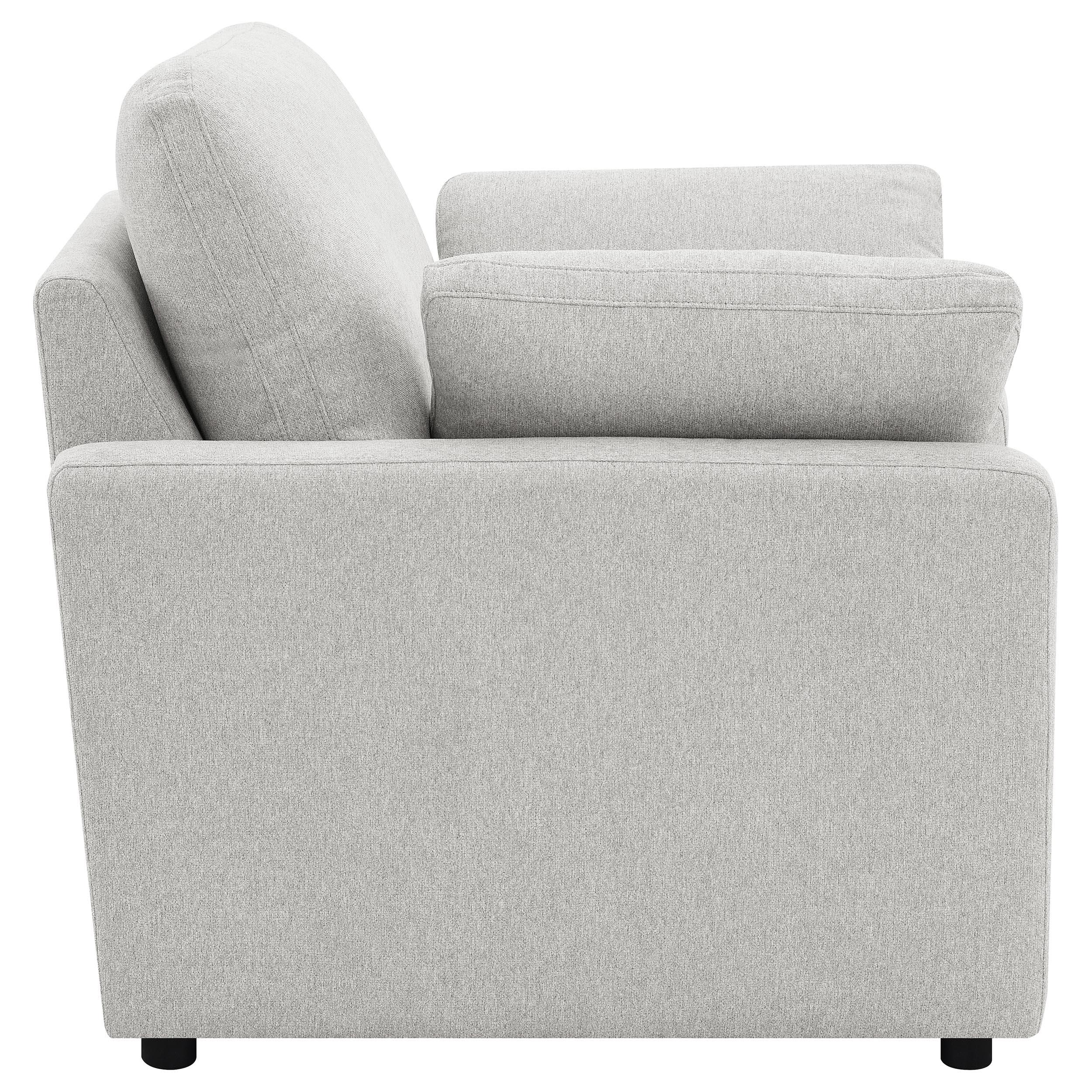 Collins Grey Upholstered Power Recliner Chair - Image 9