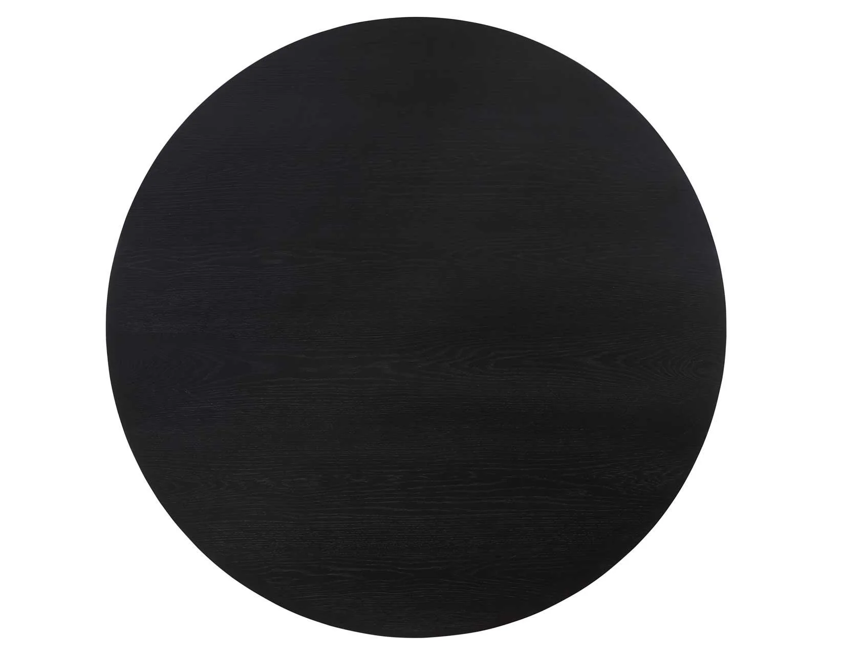 Colvin 52″ Round Dining Table, Black finish - Image 4