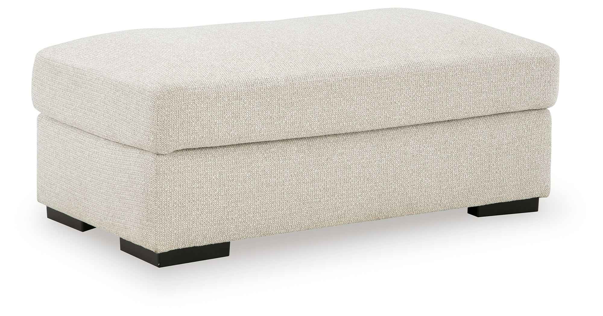 Conlee-Pike Linen Ottoman - Image 2