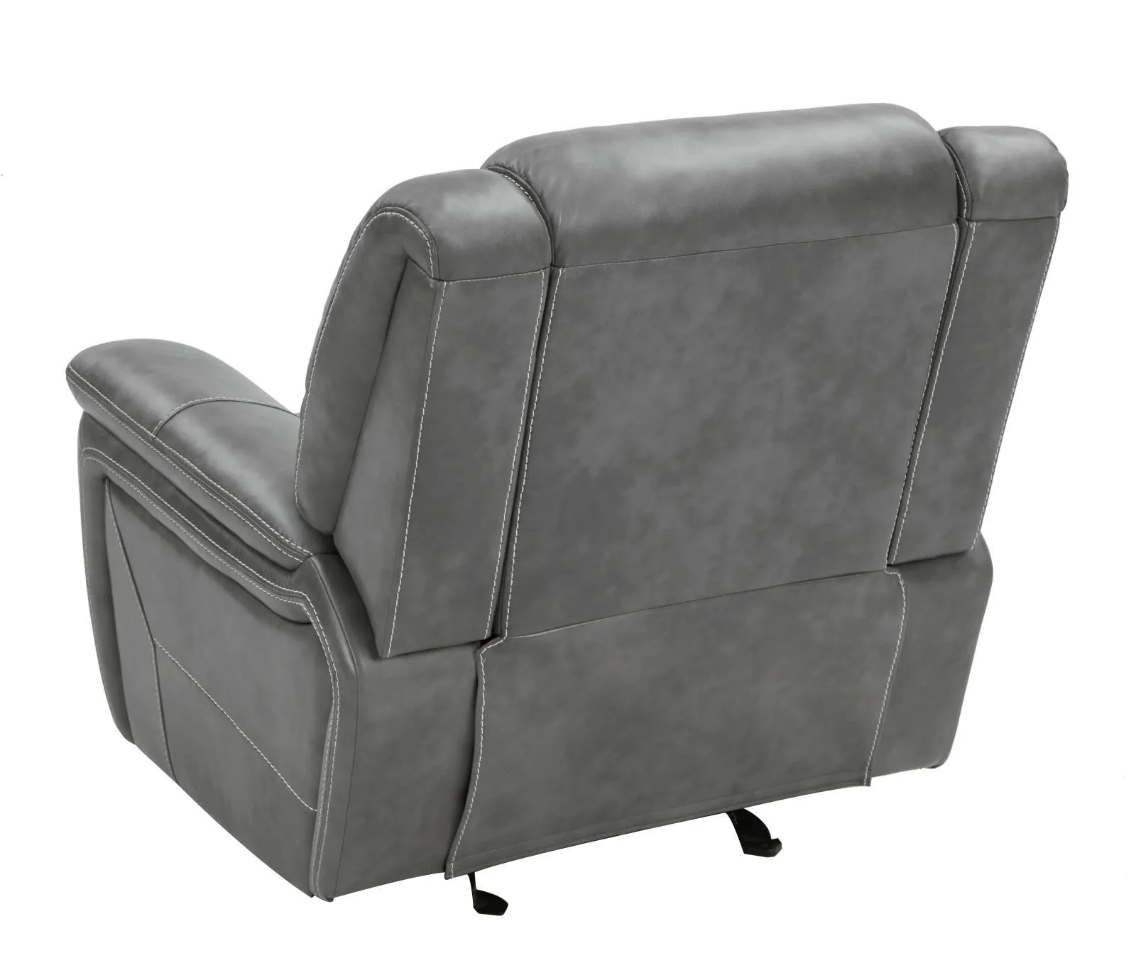Conrad Grey 3-piece Upholstered Padded Arm Motion Sofa Set - Image 16