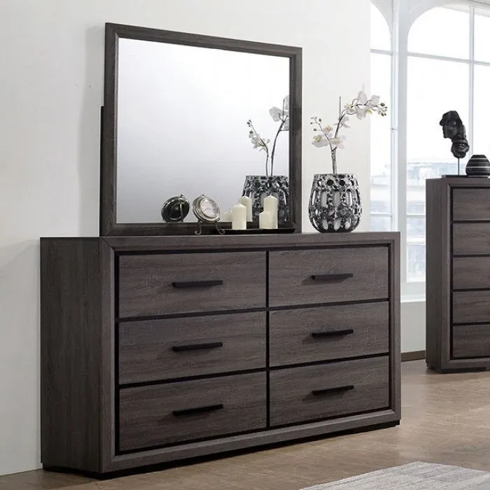 Conwy Gray 4-Piece Queen Bedroom Set - Image 4