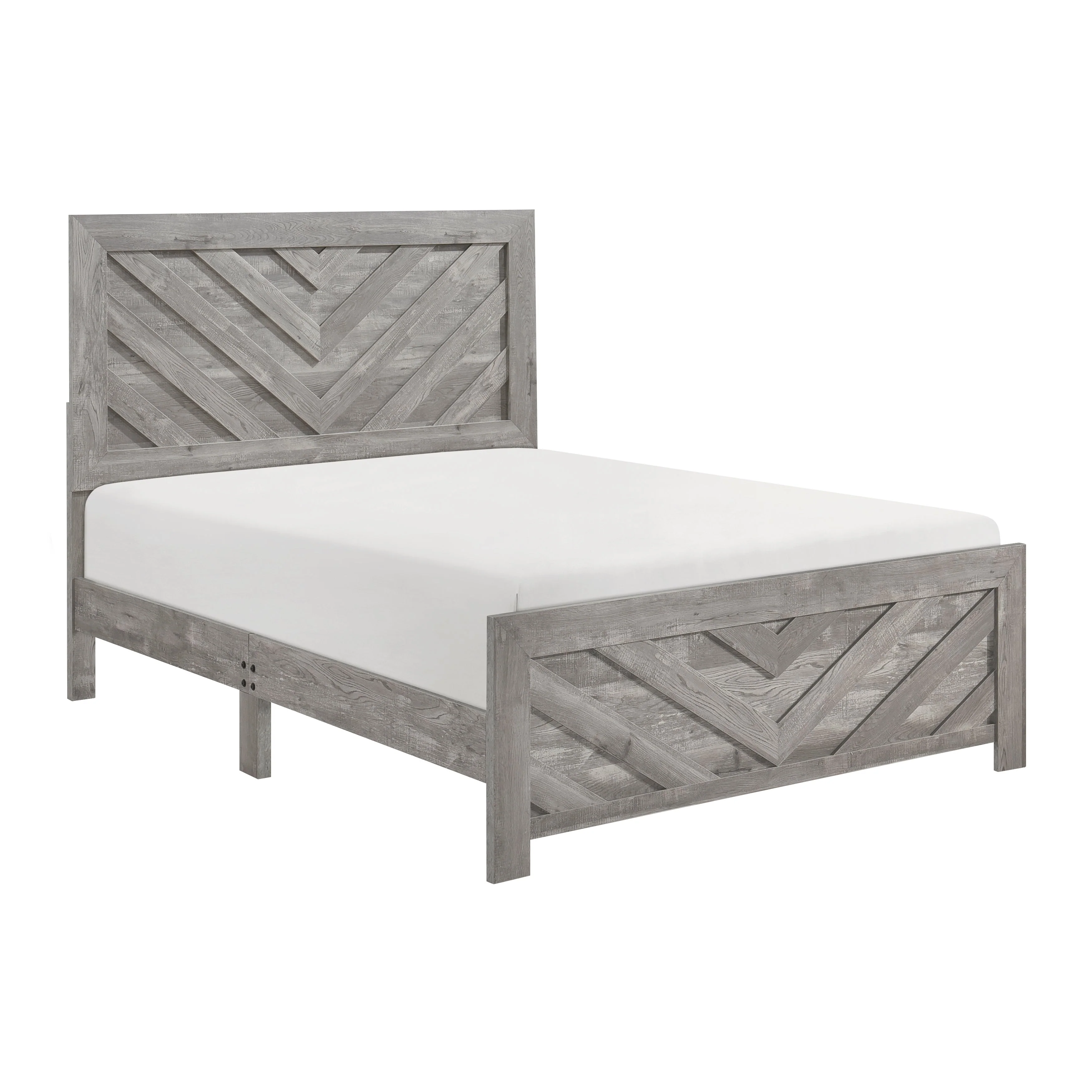 Corbin Gray Crossbuck California King Bed - Image 3