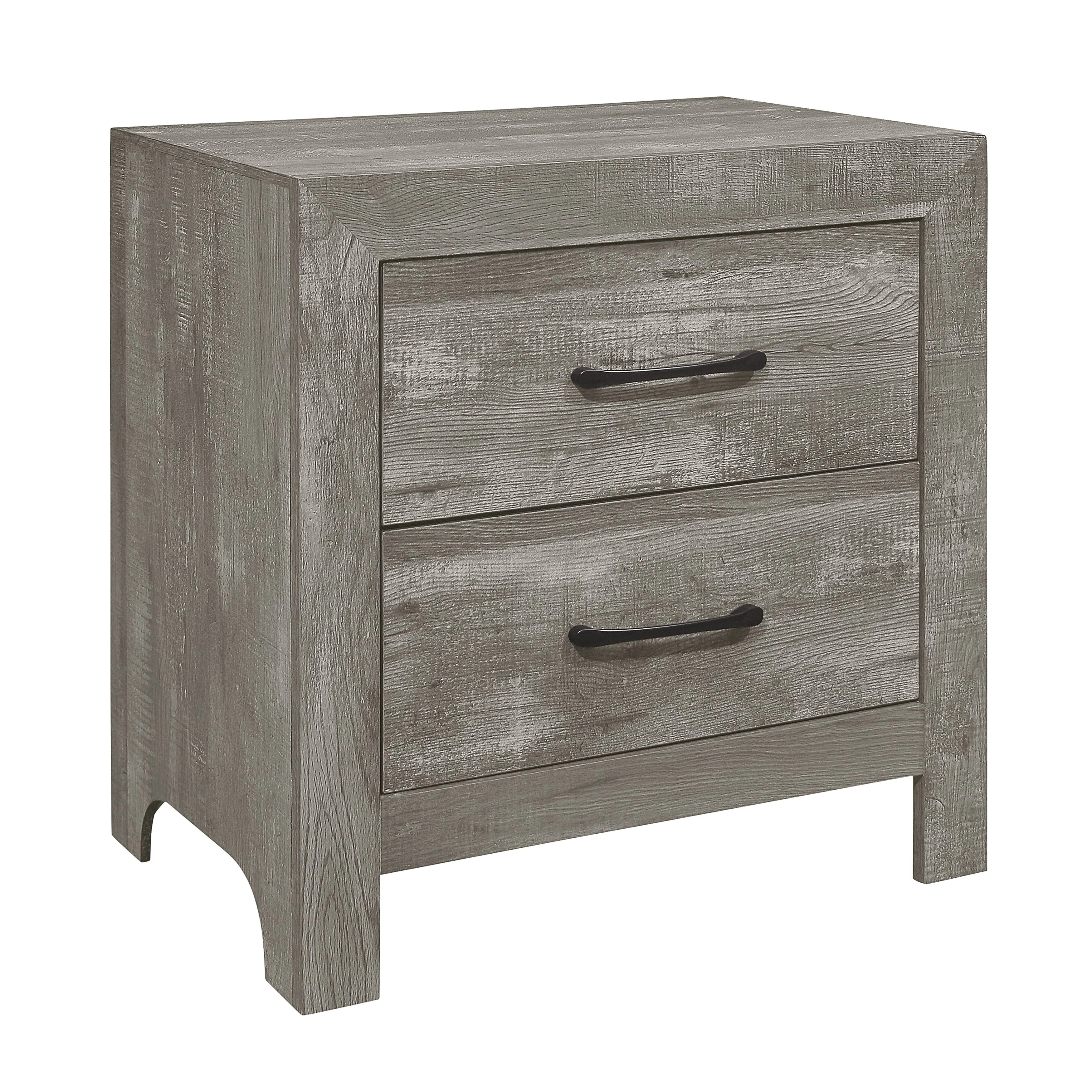 Corbin Gray Crossbuck Panel Bedroom Set - Image 10