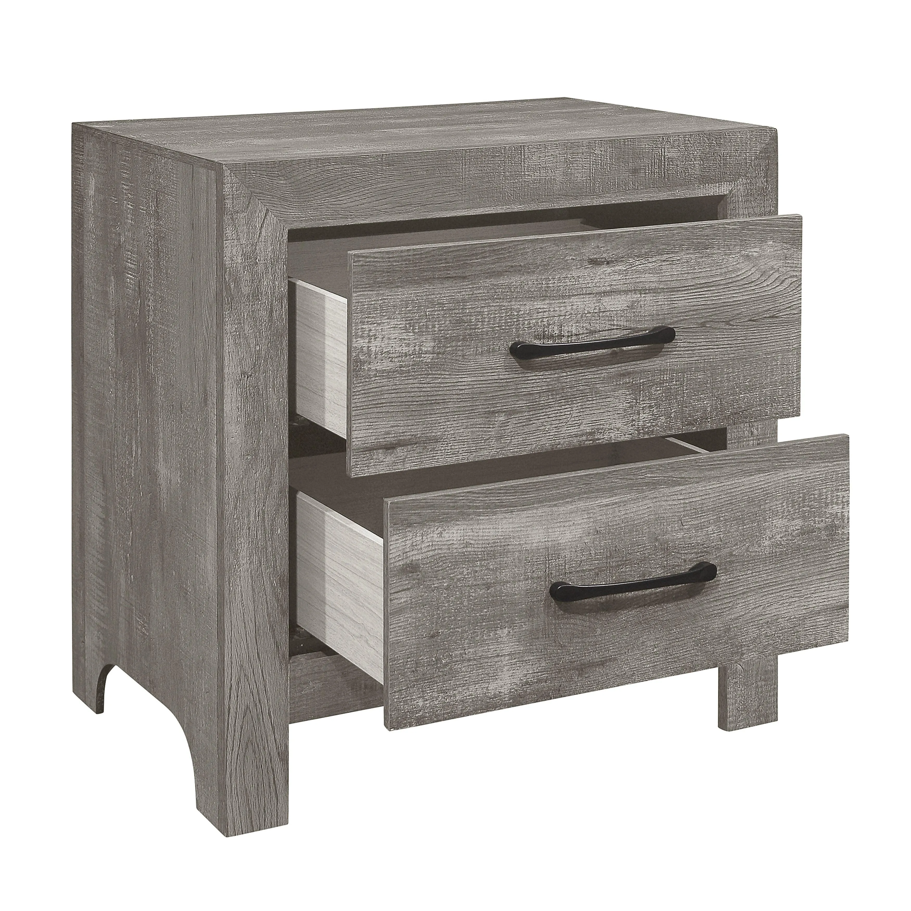 Corbin Gray Nightstand - Image 4