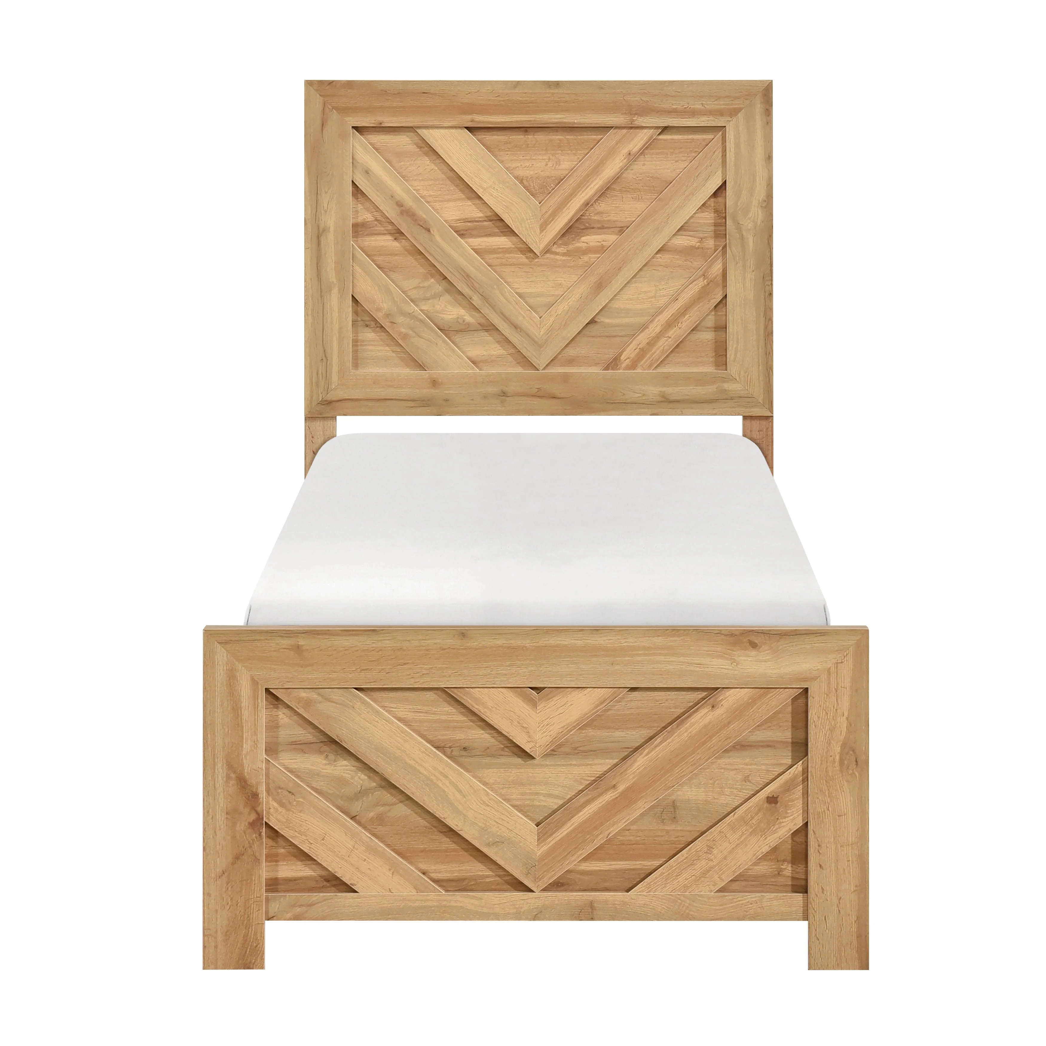 Corbin Natural Crossbuck Youth Bedroom Set - Image 3