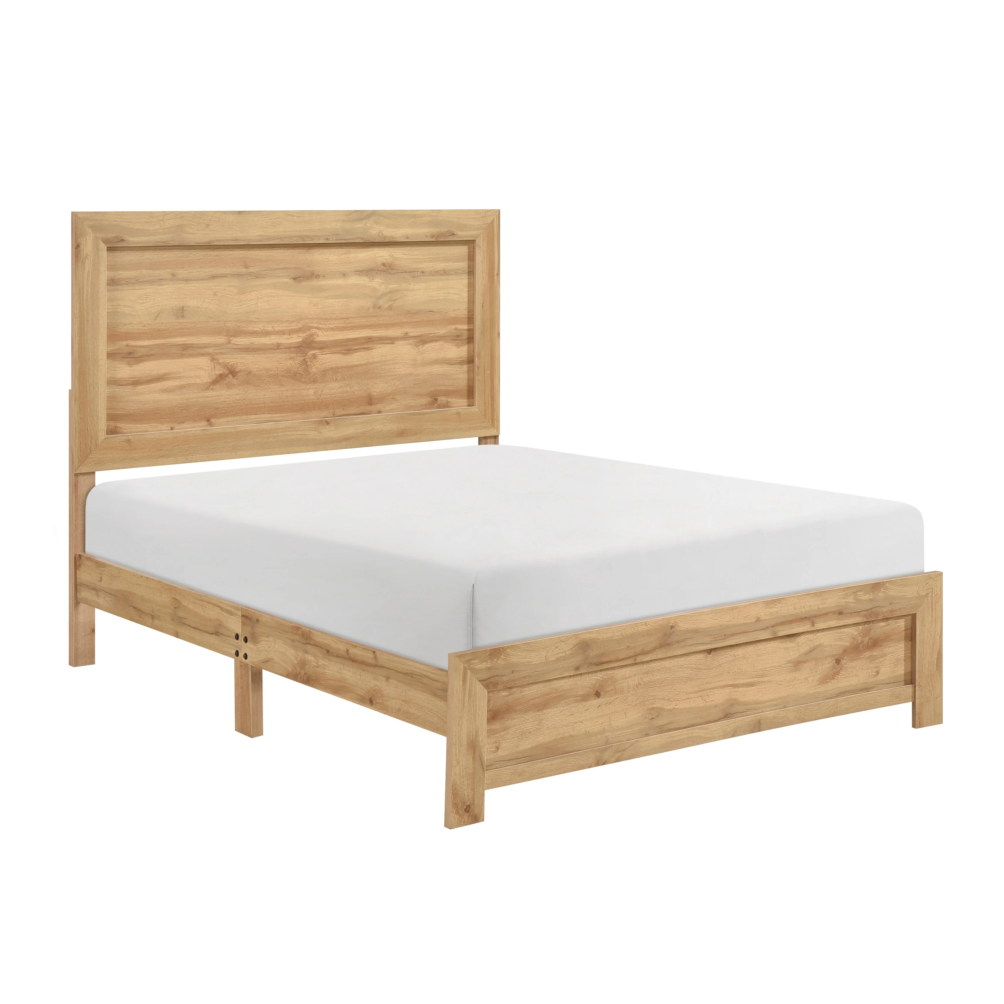 Corbin Natural King Panel Bed - Image 3
