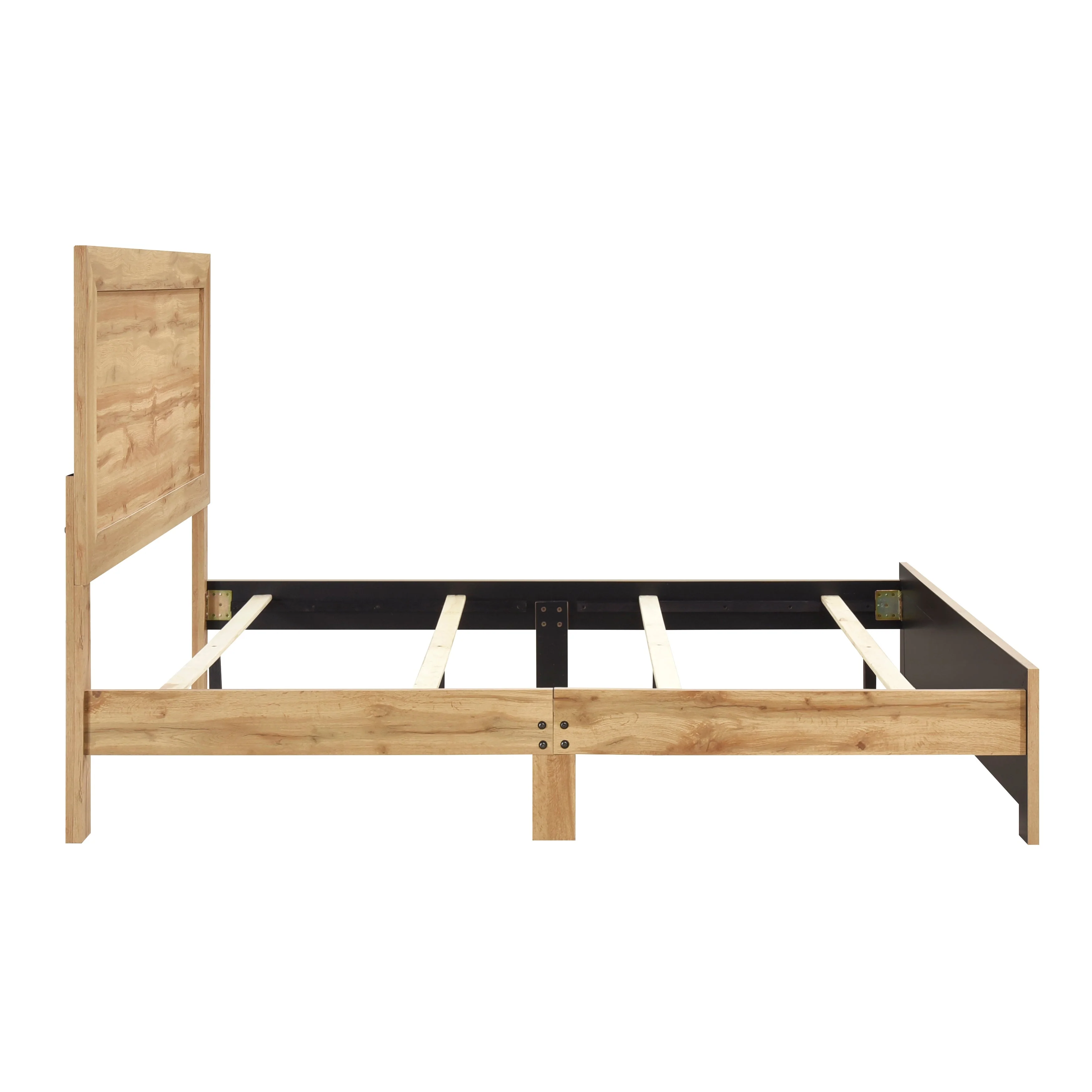 Corbin Natural King Panel Bed - Image 6