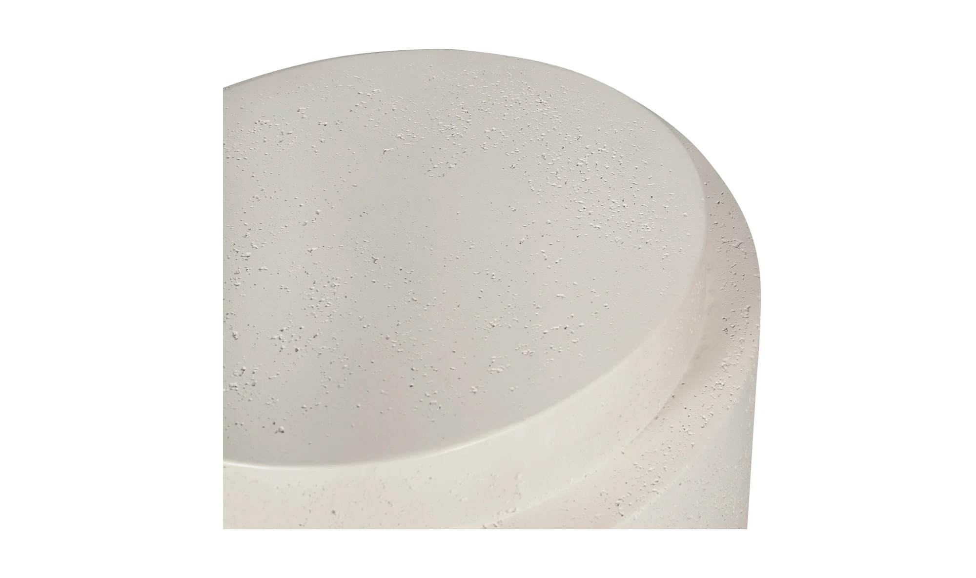Cosmo Outdoor Accent Table Off White - Image 5