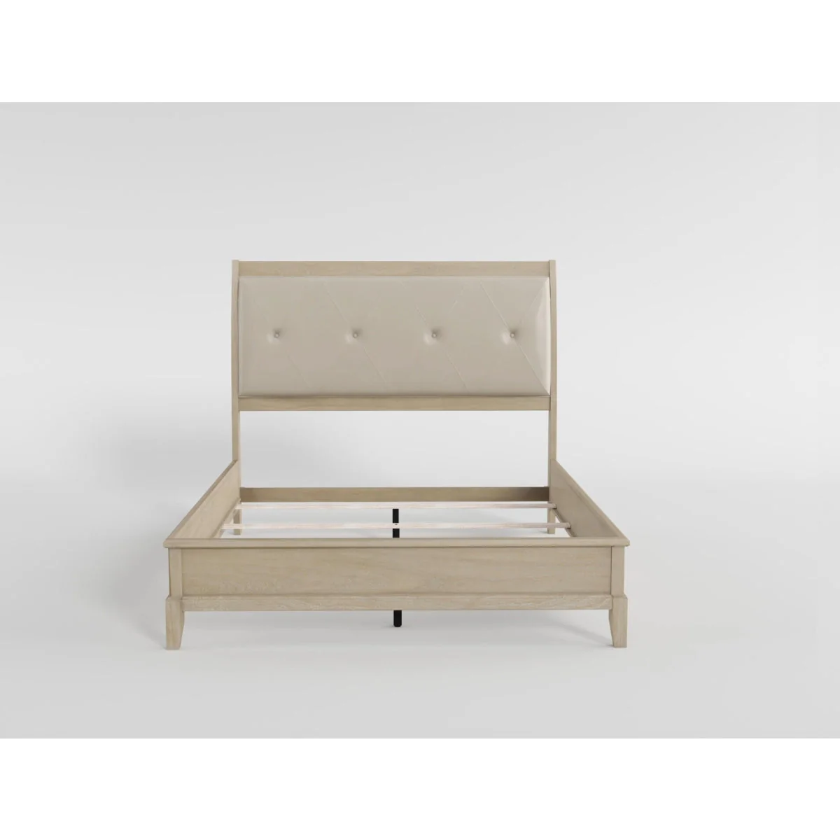 Cotterill Beige King Upholstered Panel Bed - Image 12