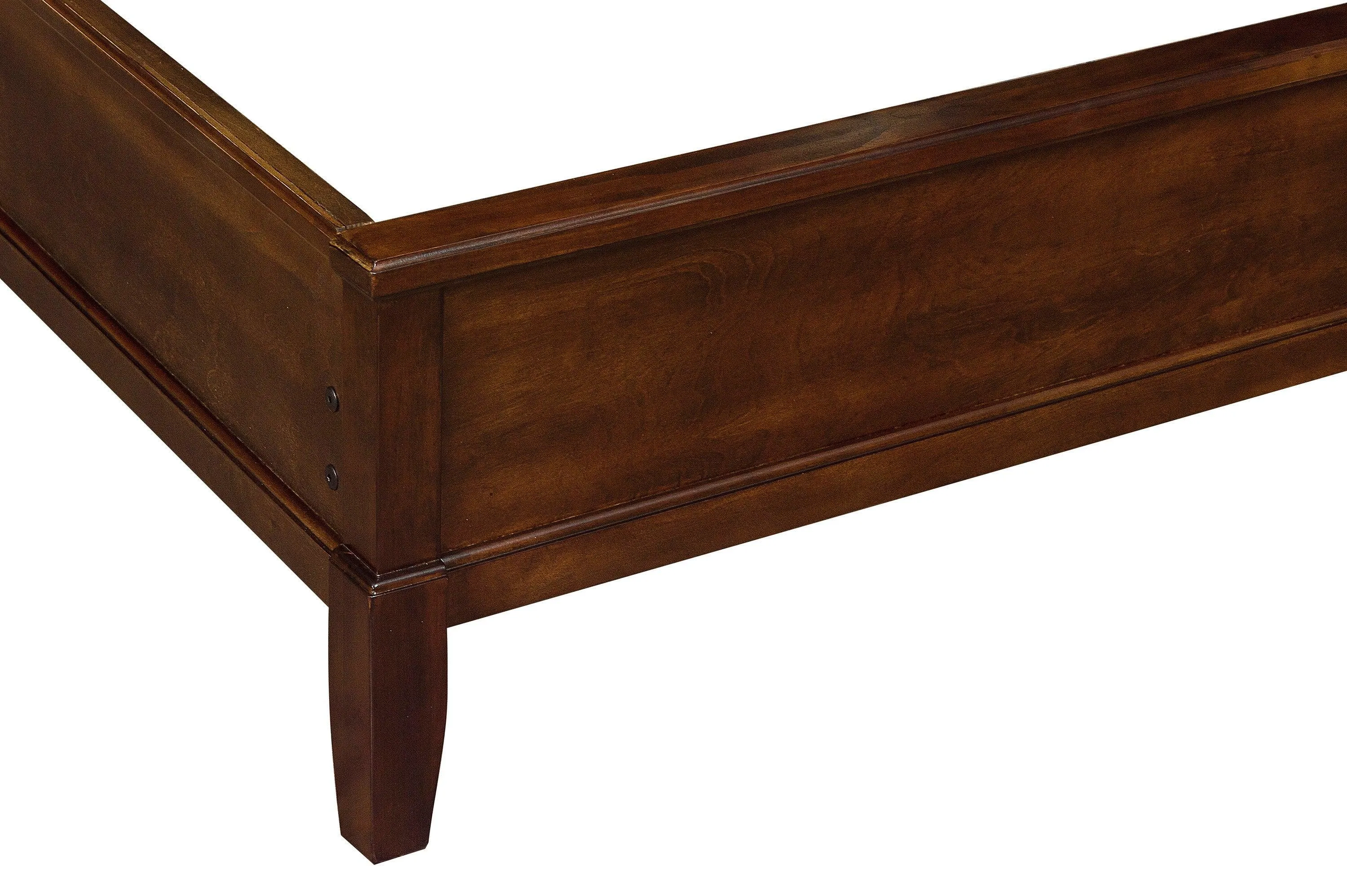 Cotterill Cherry King Upholstered Panel Bed - Image 6