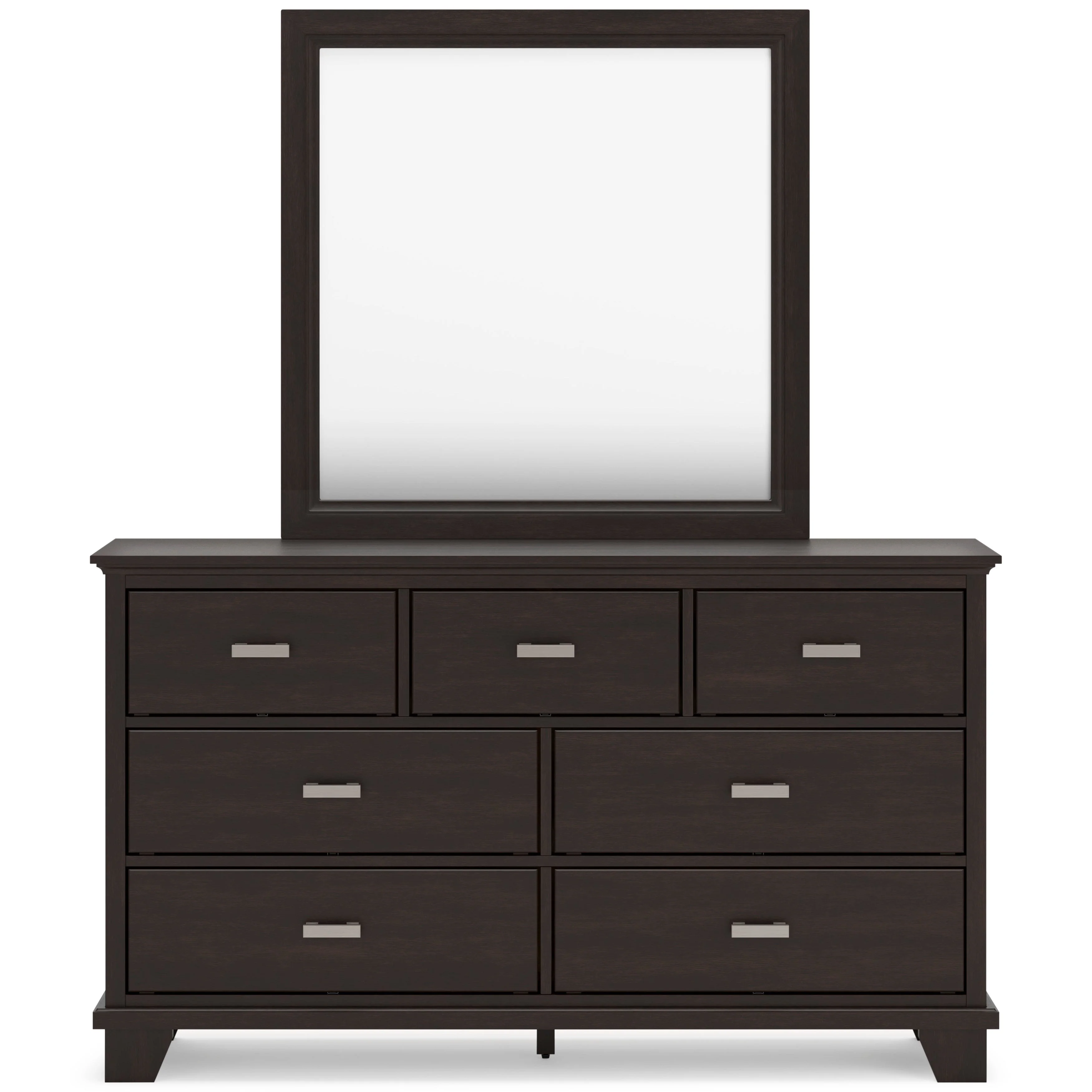 Covetown Dark Brown Panel Bedroom Set - Image 12