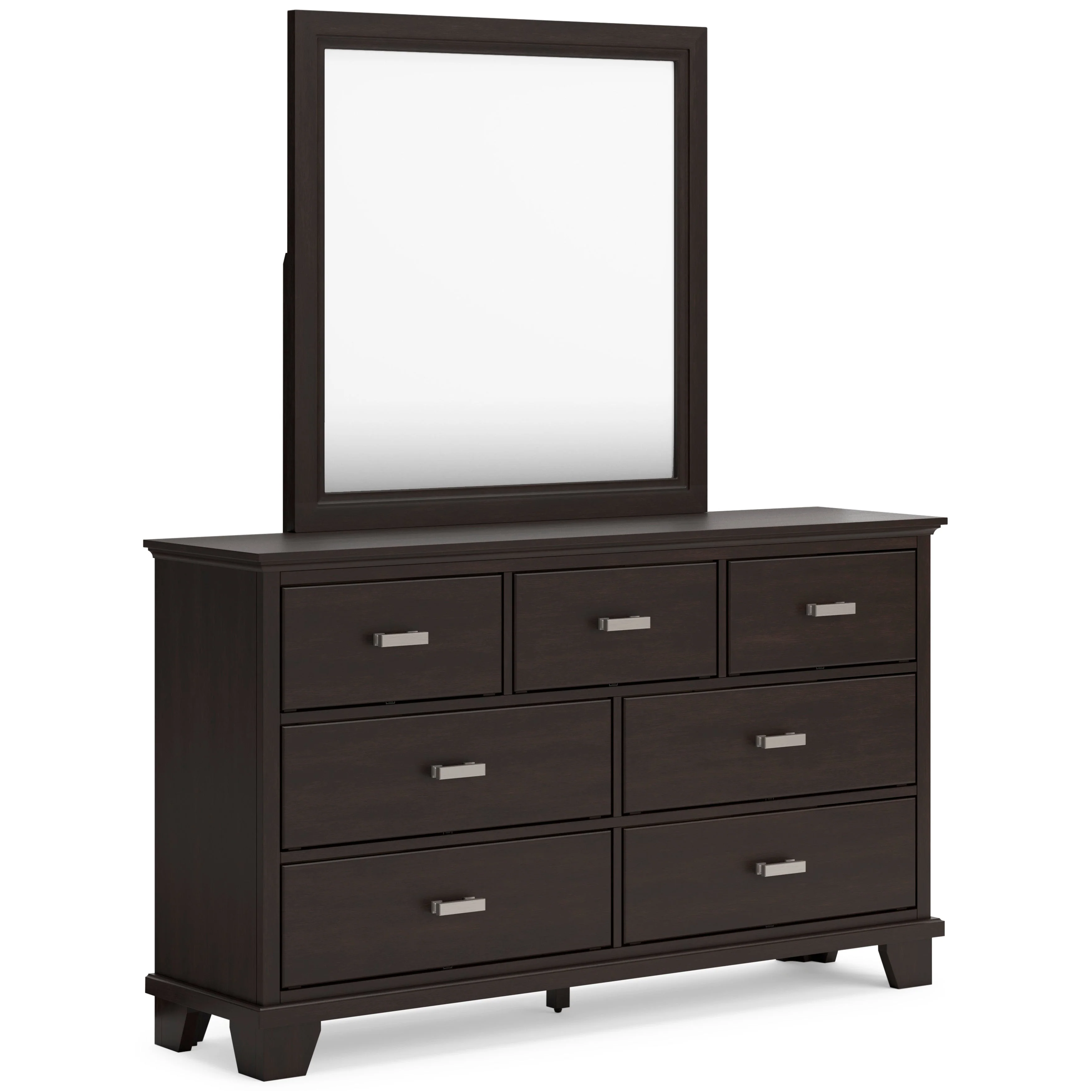 Covetown Dark Brown Panel Bedroom Set - Image 13