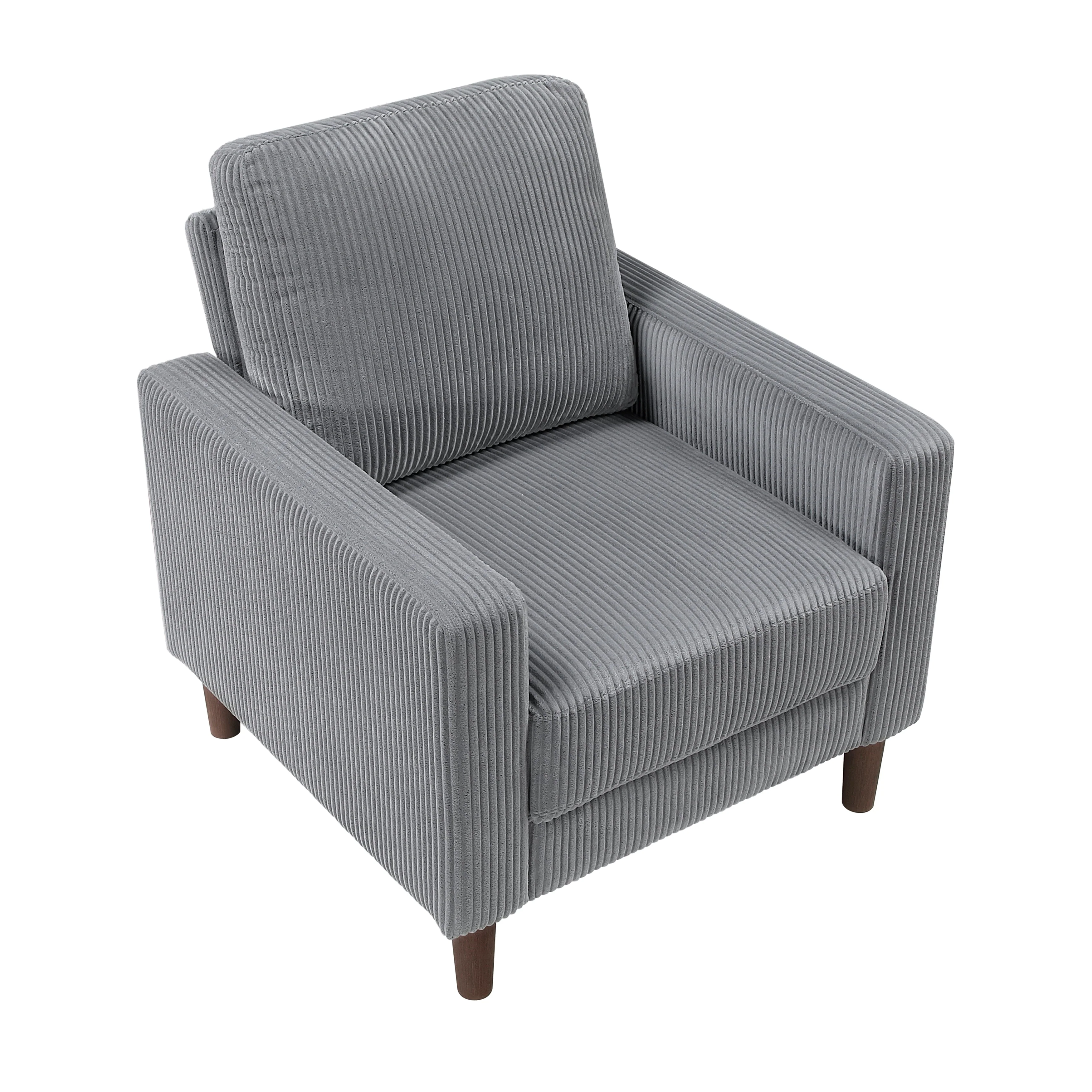 Crandall Gray Chair - Image 3