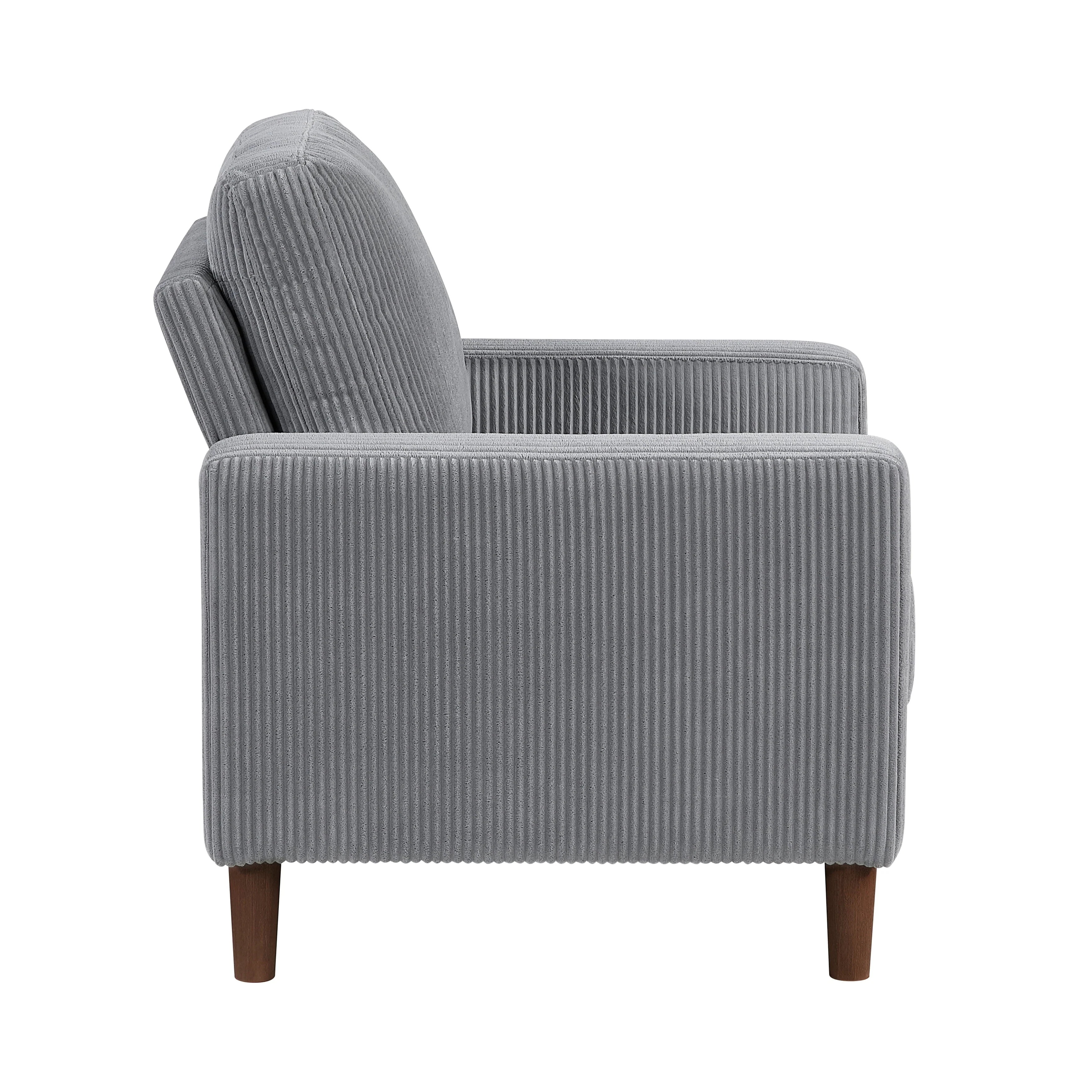 Crandall Gray Chair - Image 4