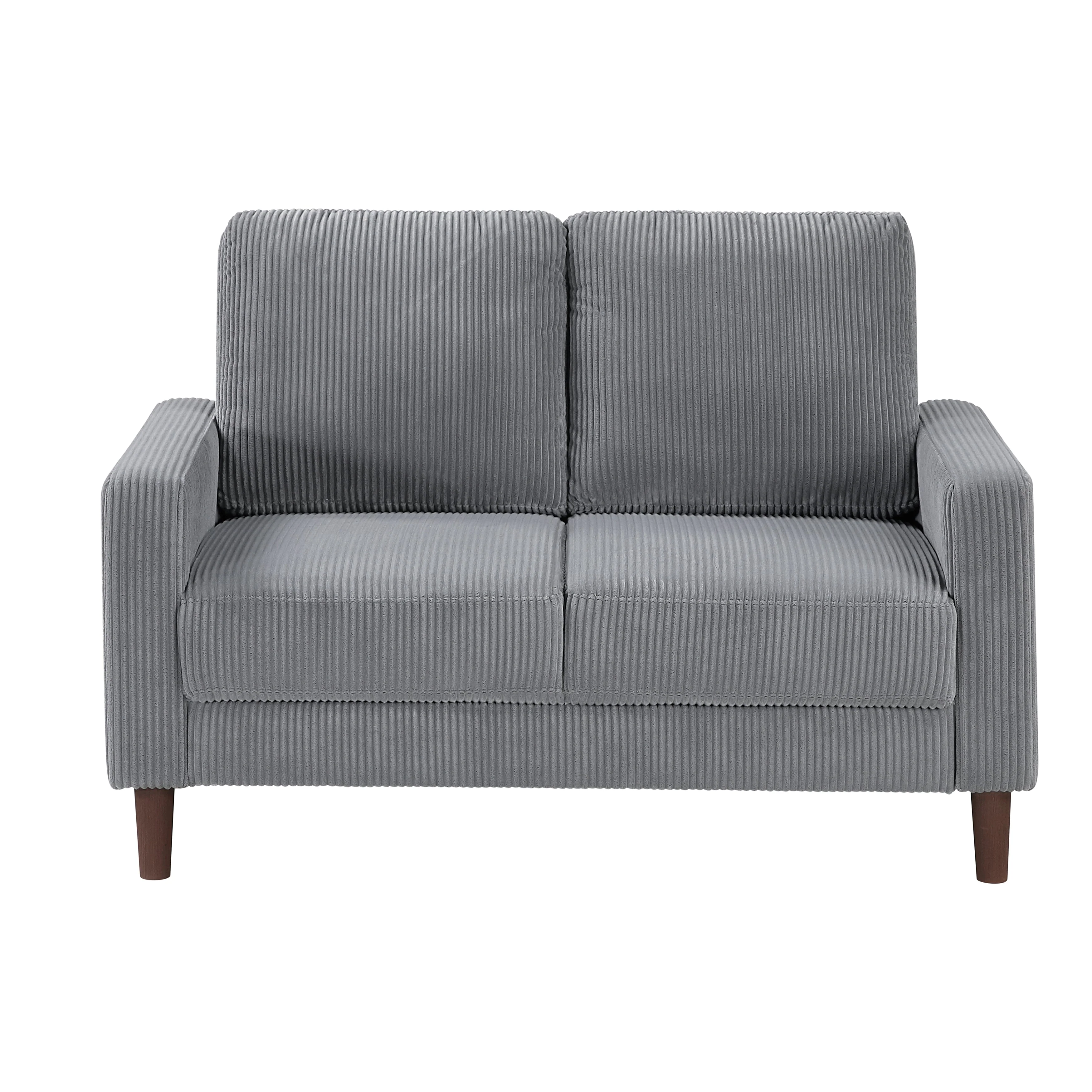 Crandall Gray Loveseat - Image 8