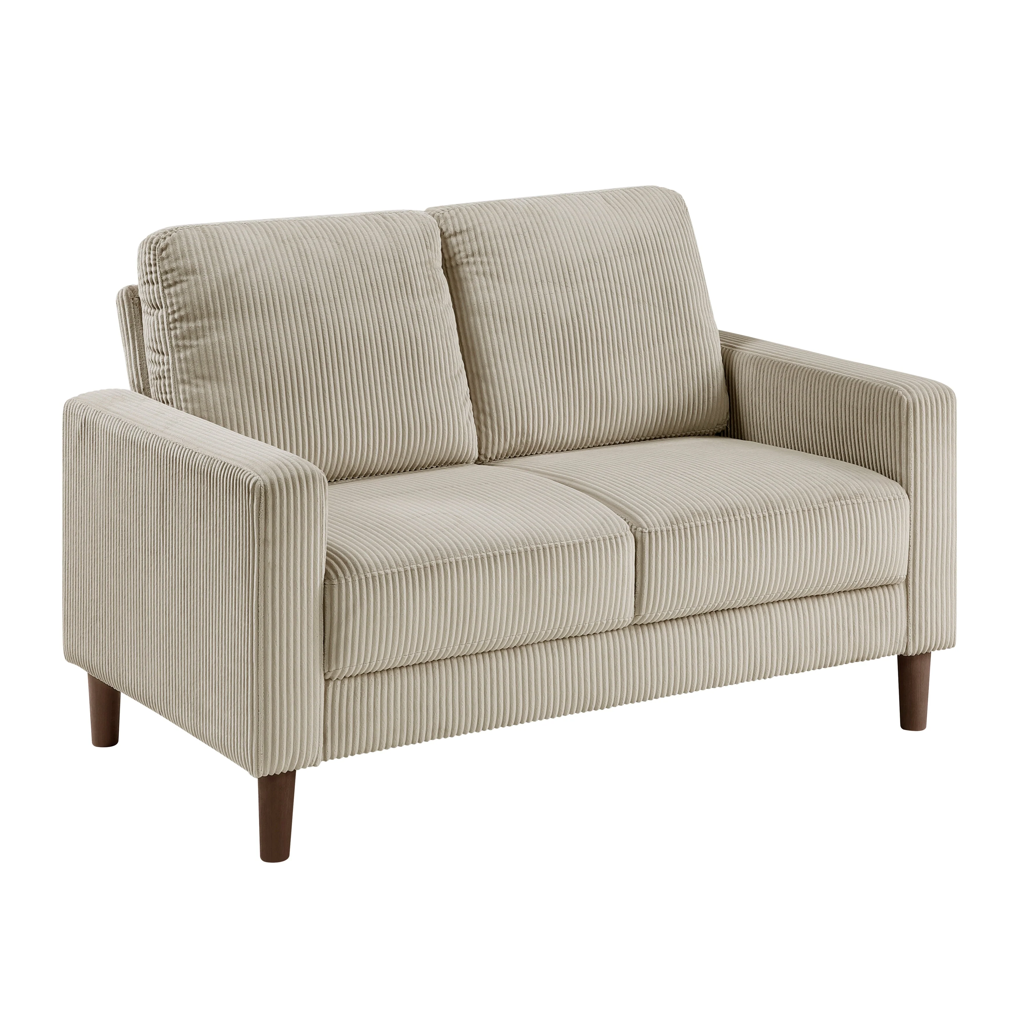Crandall Taupe Loveseat - Image 2