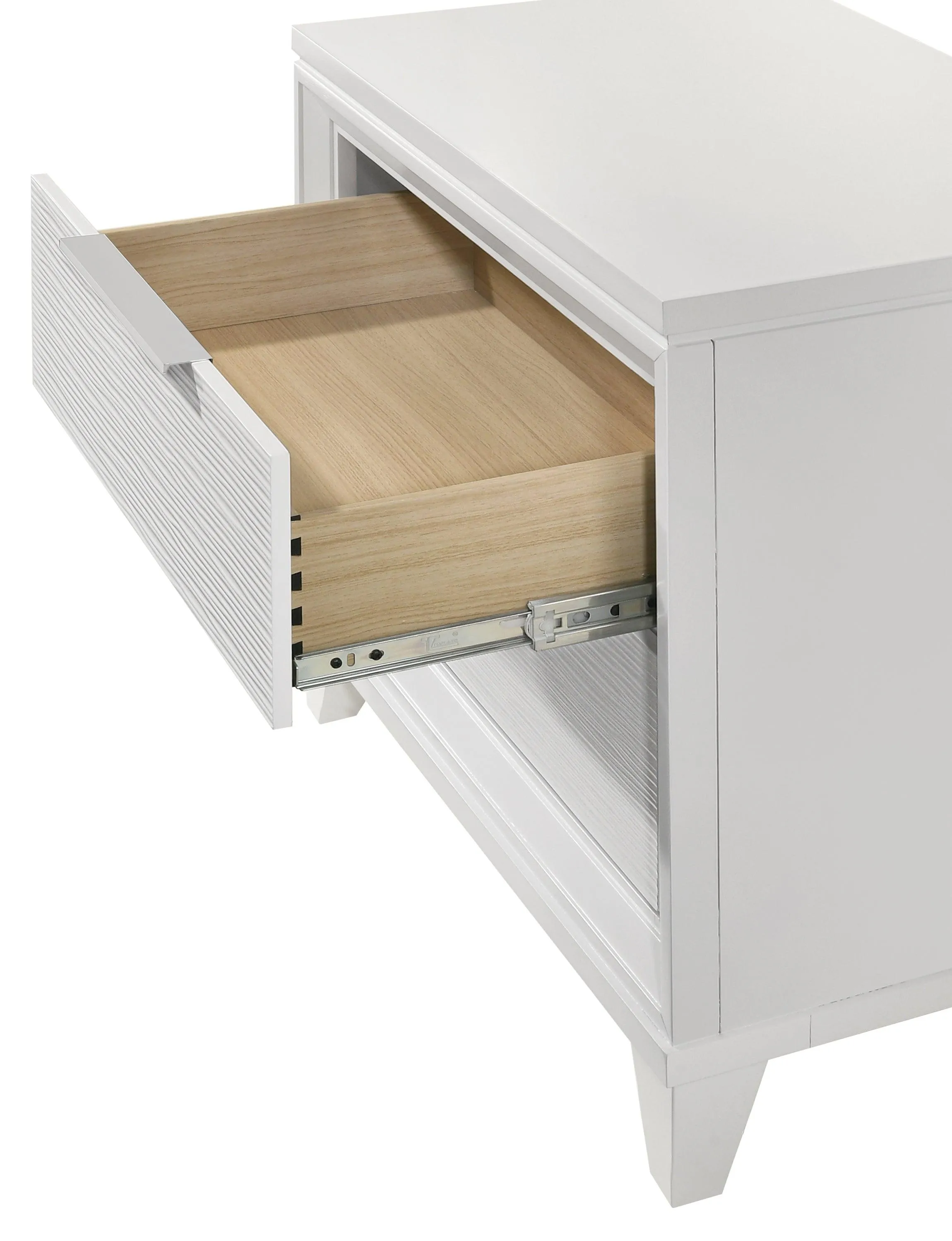 Cressida White Nightstand - Image 3