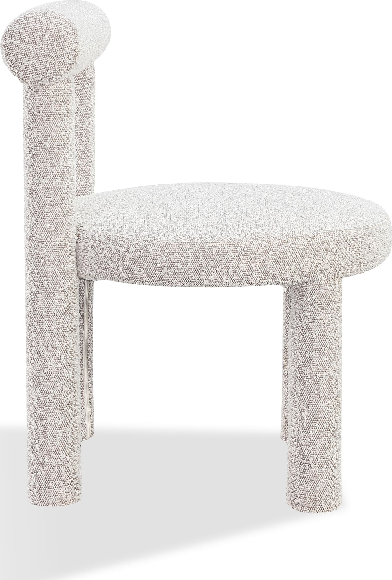 Crossroads 2.0 Cotton Ball Modern Dining Chair (Set of 2) - Image 3