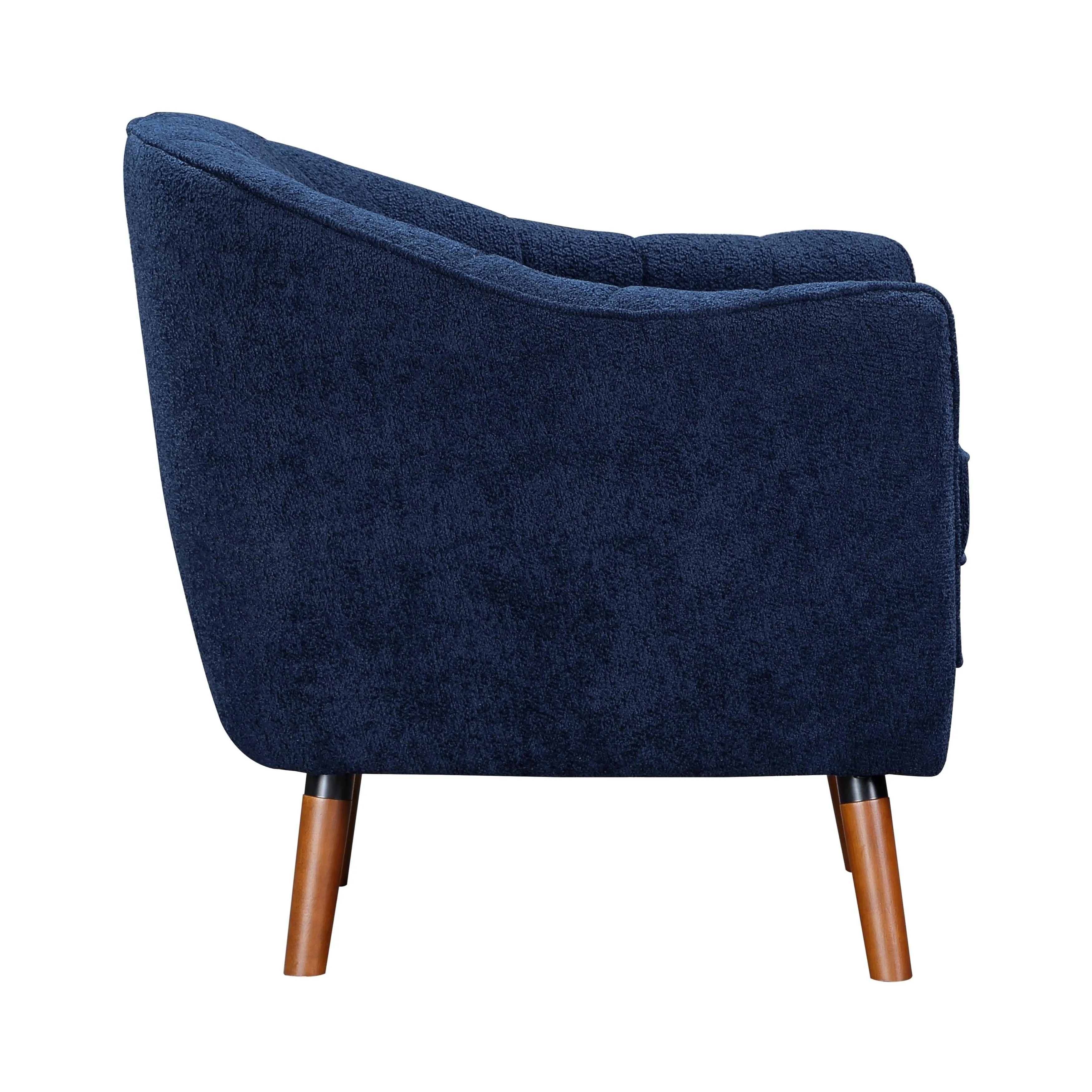 Cutler Blue Accent Chair - Image 3