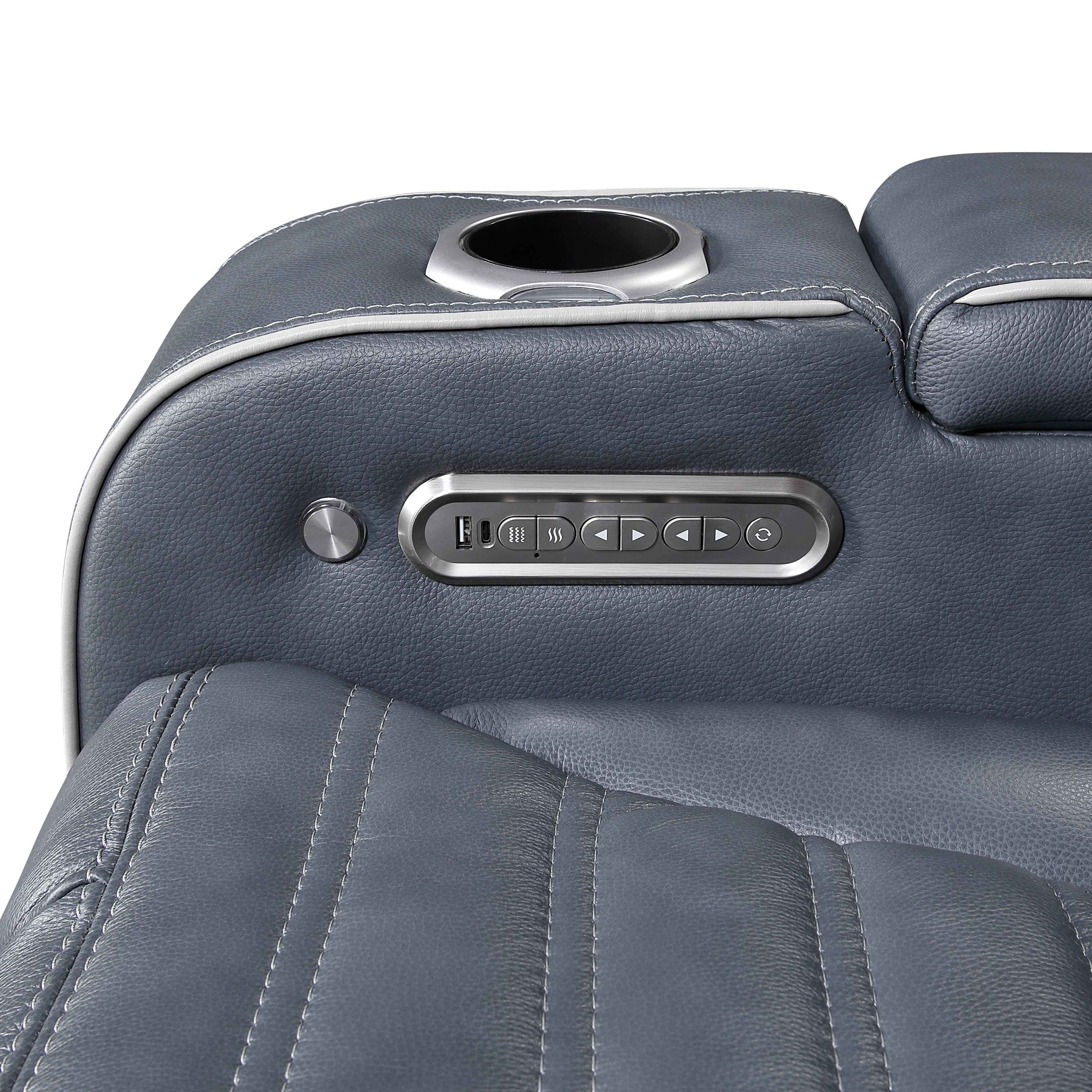 Cyber Blue 3-Piece Power Reclining Living Room Set - Image 18