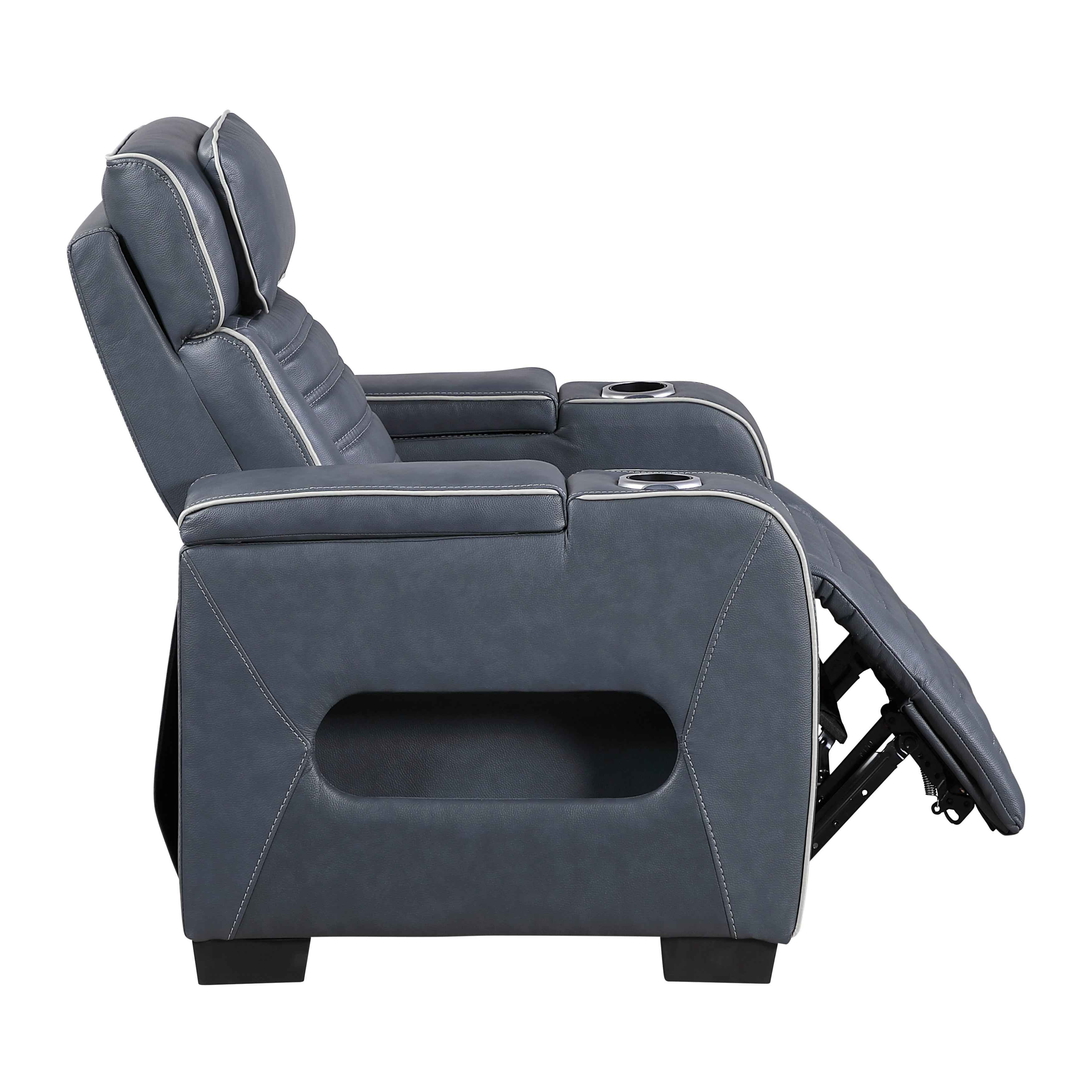Cyber Blue 3-Piece Power Reclining Living Room Set - Image 26