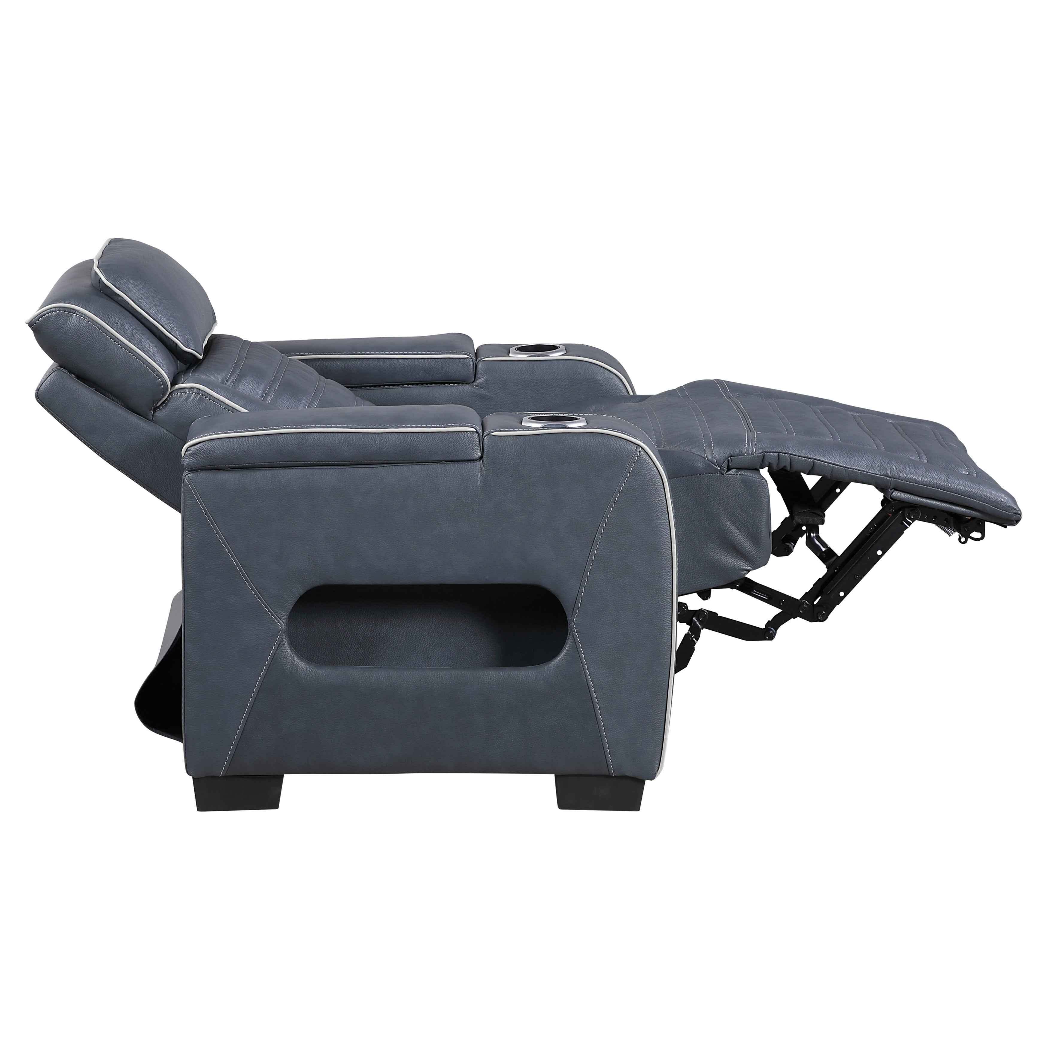 Cyber Blue 3-Piece Power Reclining Living Room Set - Image 27