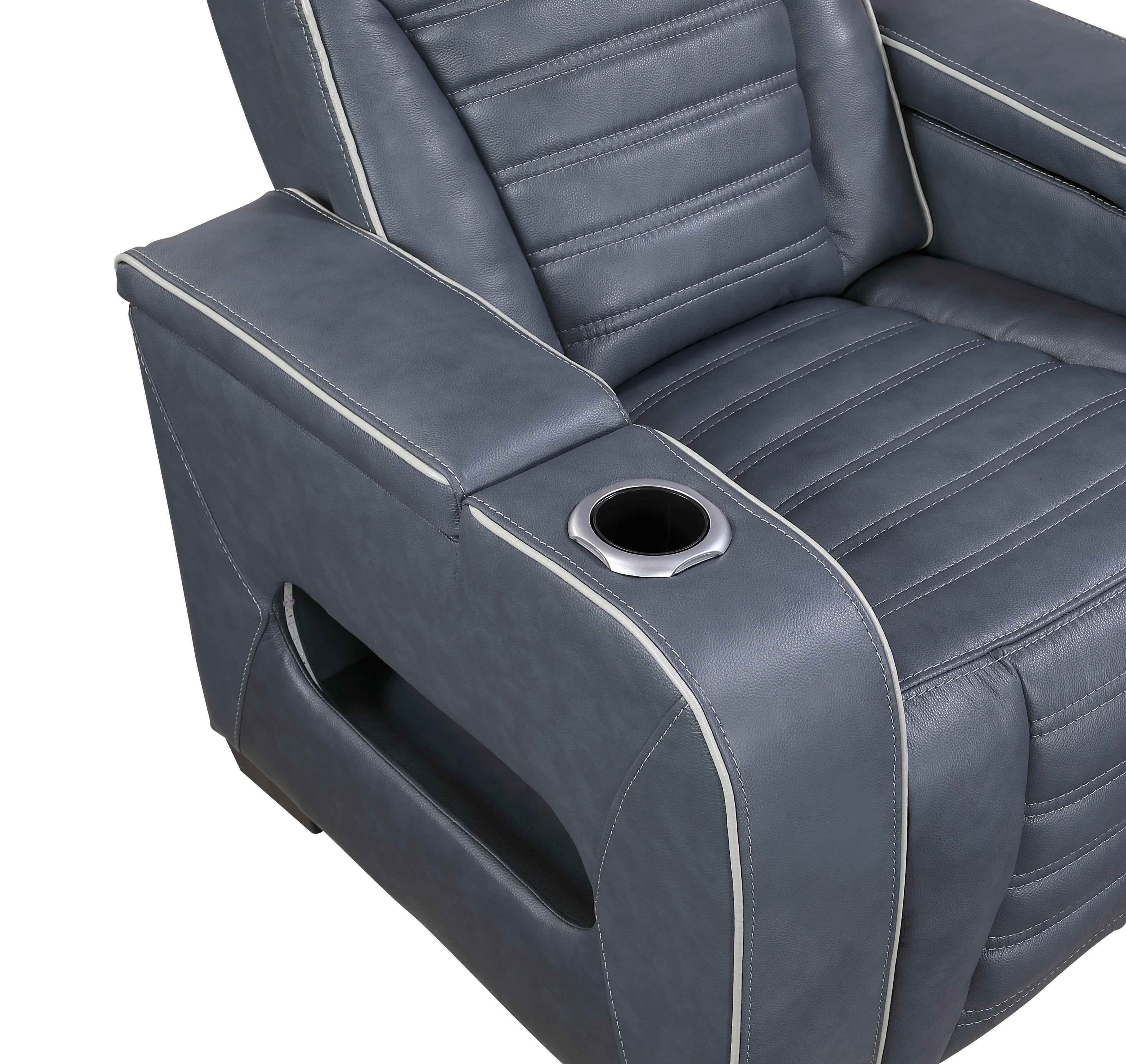 Cyber Blue 3-Piece Power Reclining Living Room Set - Image 29