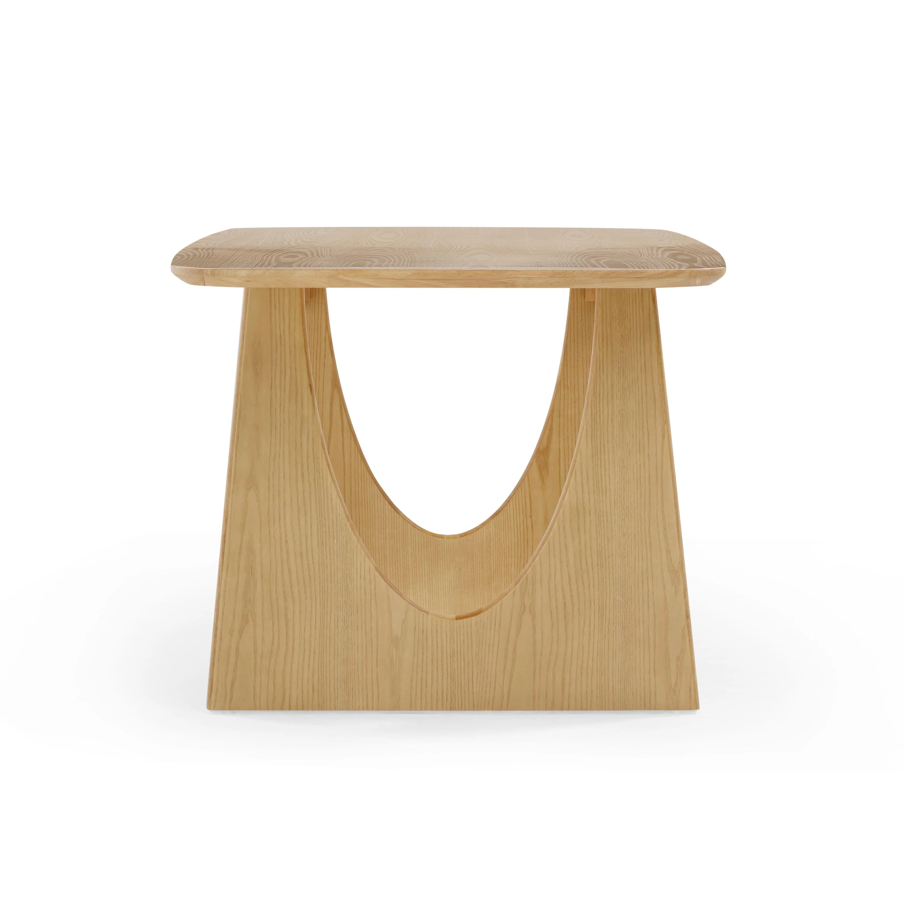 Cybill Natural Ash Rectangular Dining Table - Image 4