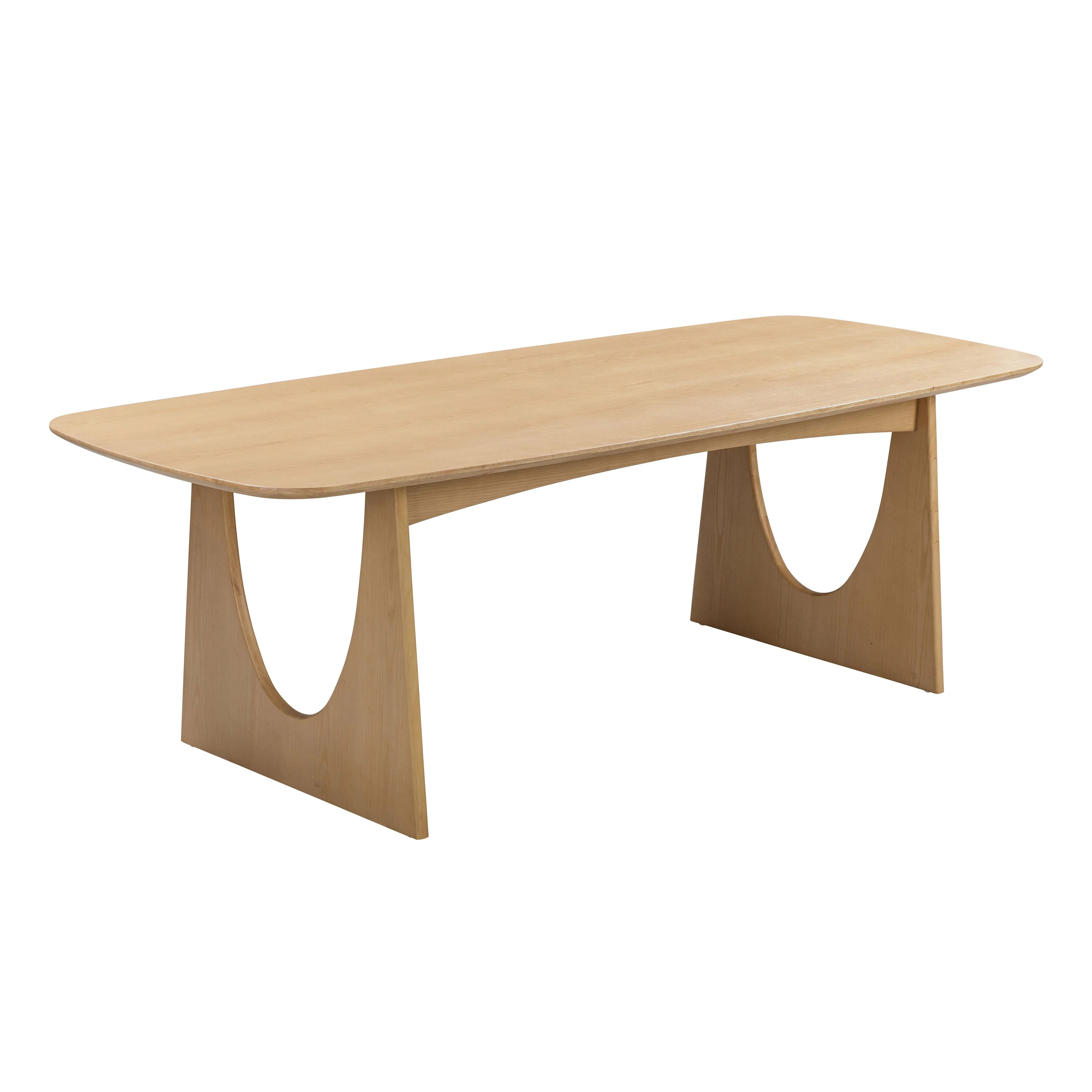 Cybill Natural Ash Rectangular Dining Table - Image 9