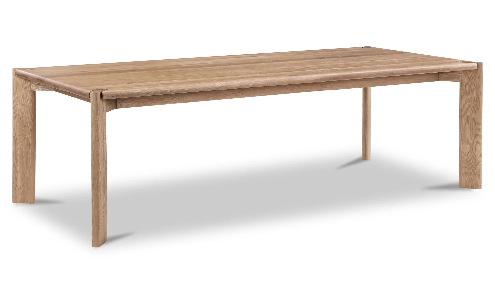 Daifuku Large Dining Table Brushed Natural Oak - Image 2