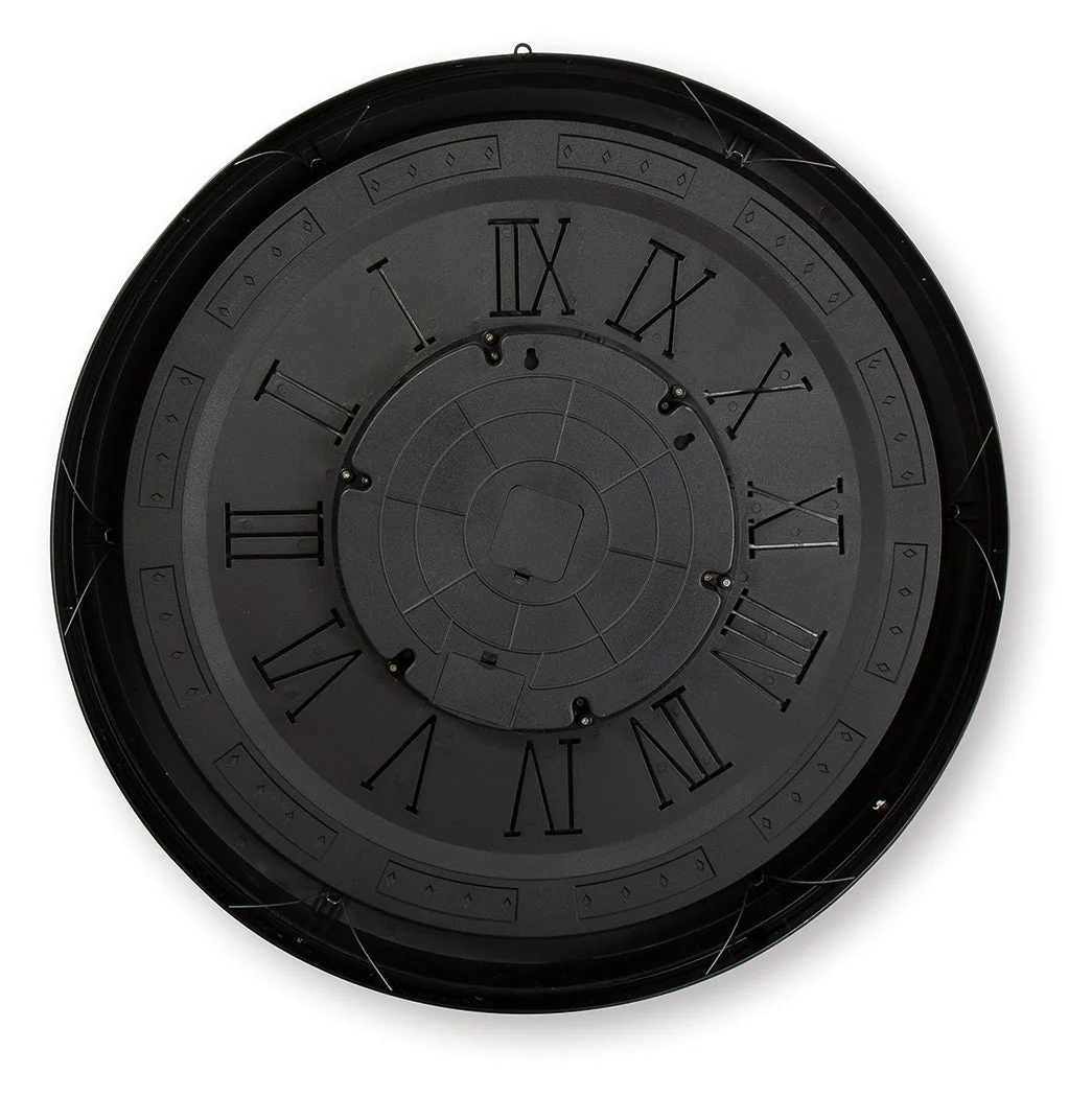 Dairton Black/Gold Finish Wall Clock - Image 4