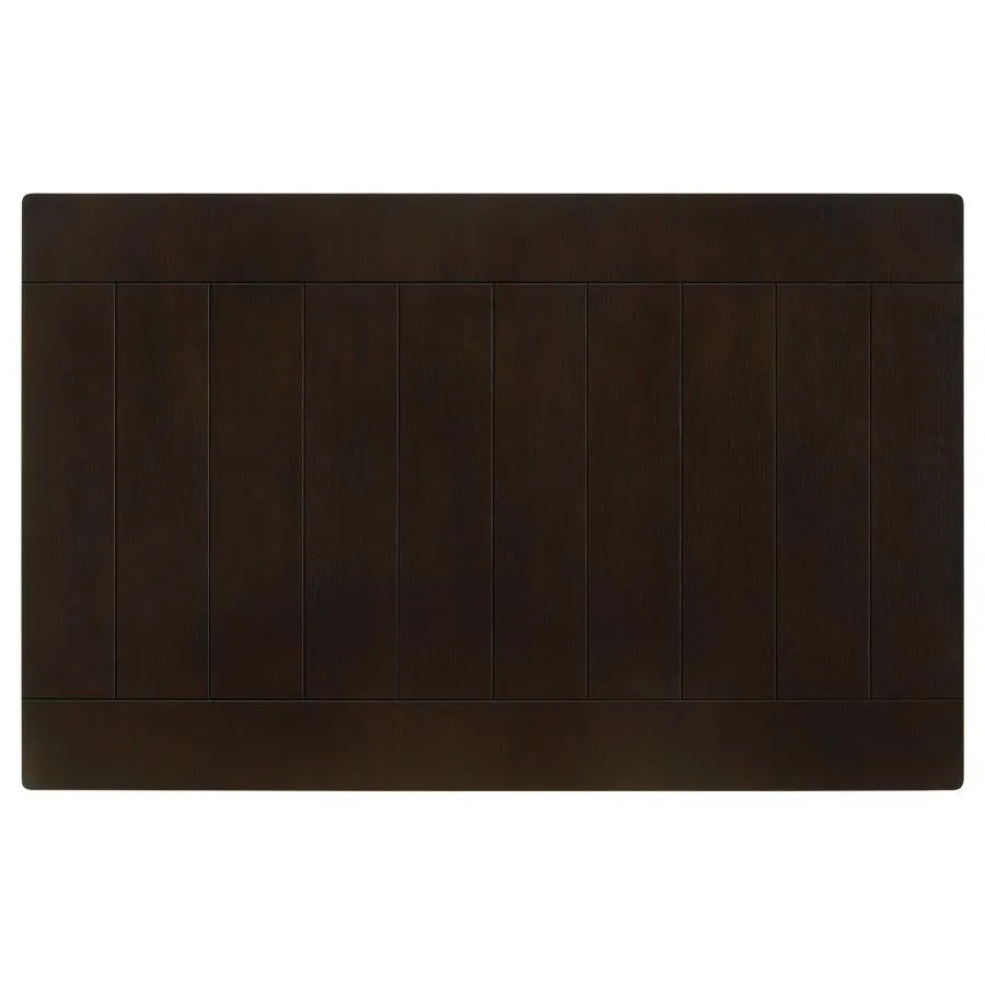 Dalila Cappuccino/Black 5-Piece Dining Set - Image 5