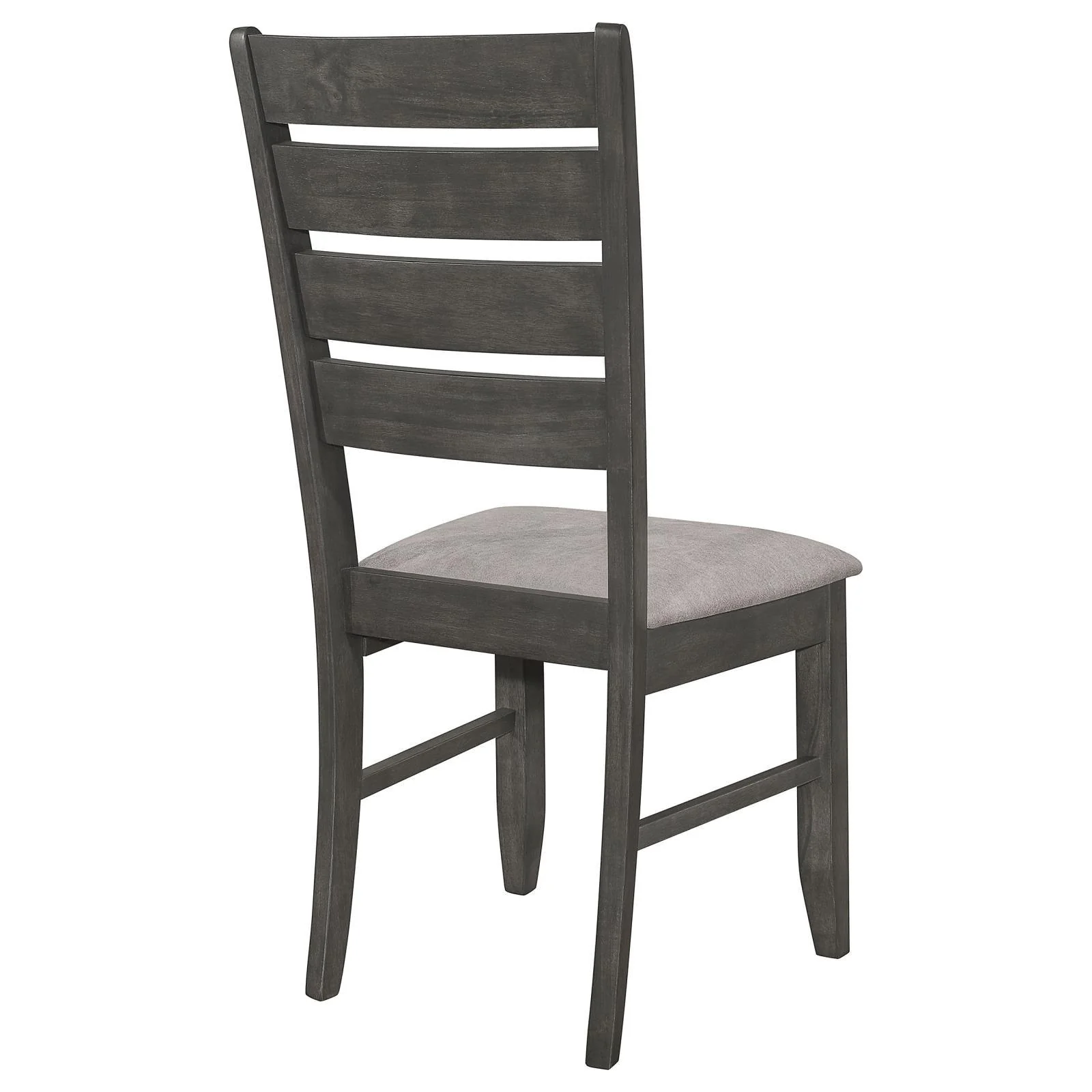 Dalila Gray/Dark Gray Ladder Back Side Chair, Set of 2 - Image 8