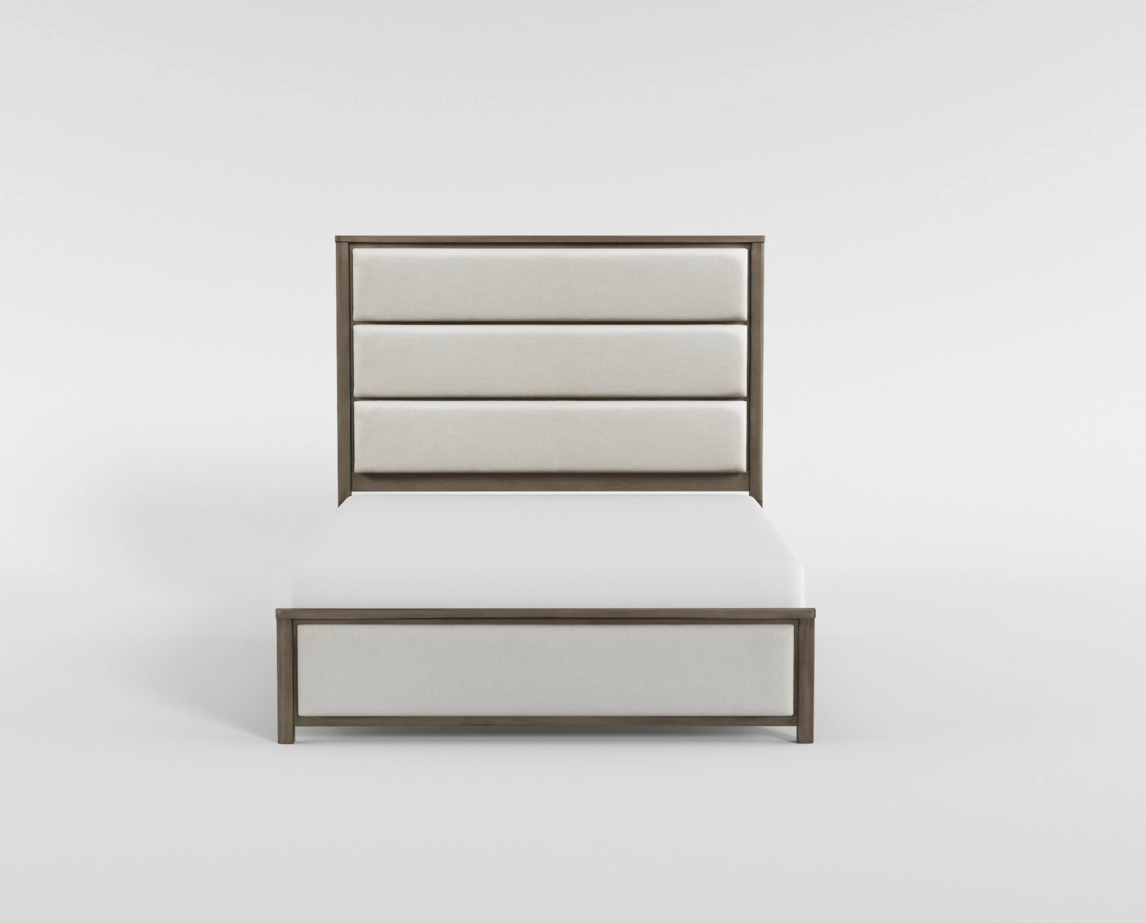 Dalston Light Gray/Beige California King Bed - Image 2