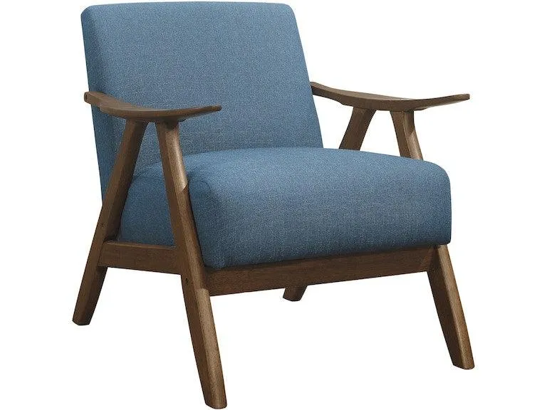 Damala Blue Accent Chair - Image 3