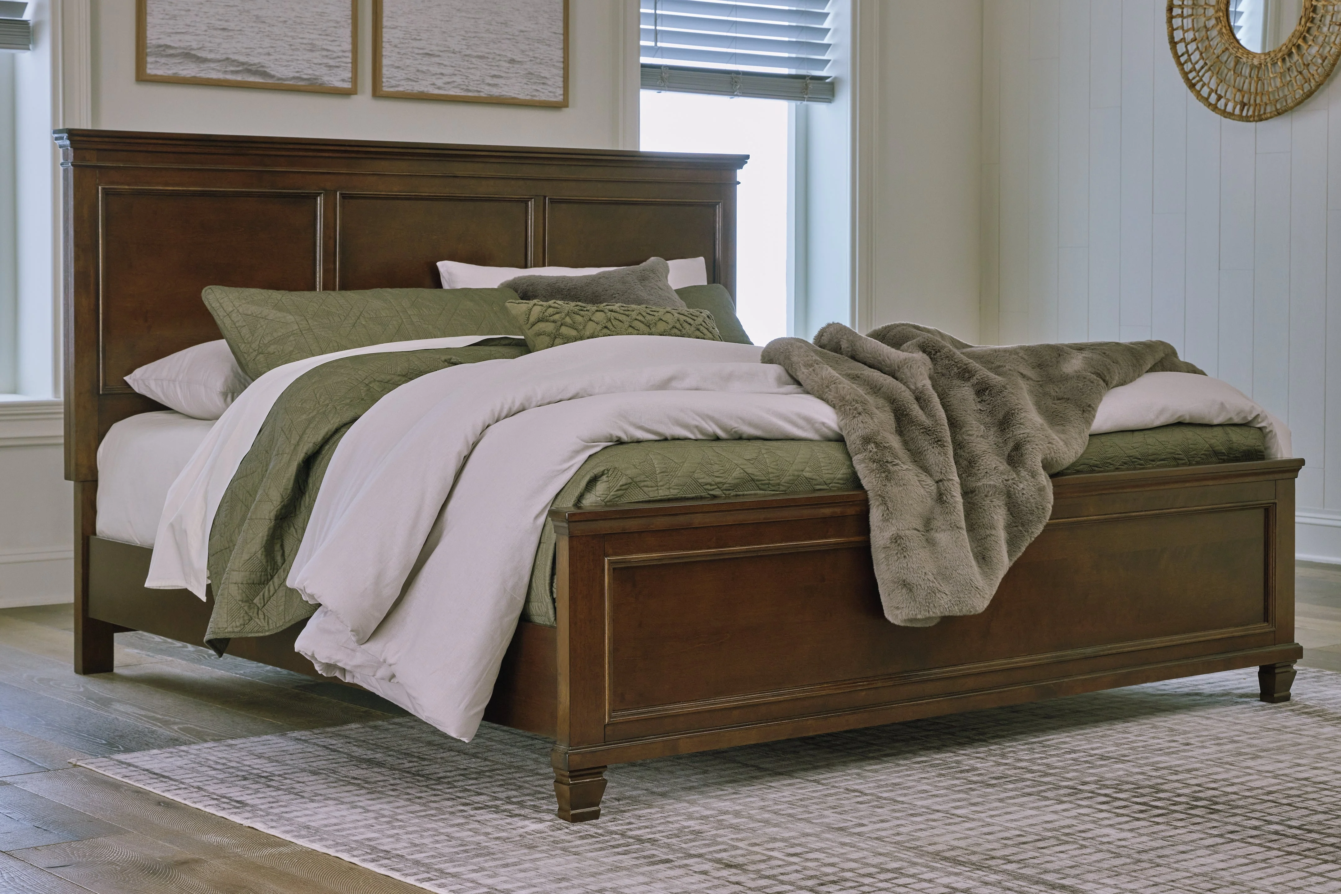 Danabrin Brown Panel Bedroom Set - Image 36
