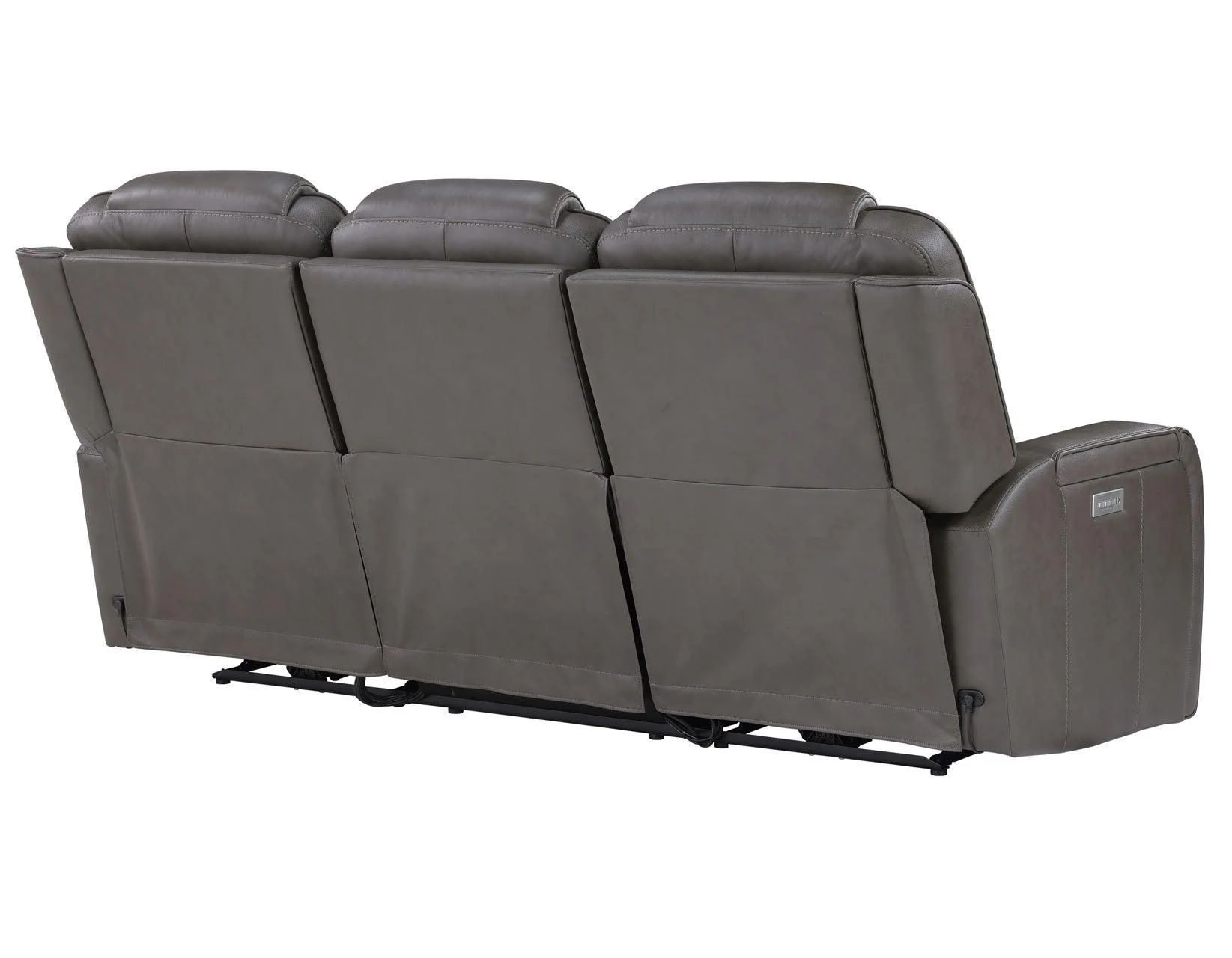 Daniel 3-Piece Triple Power Leather Manual Reclining Set - Image 15