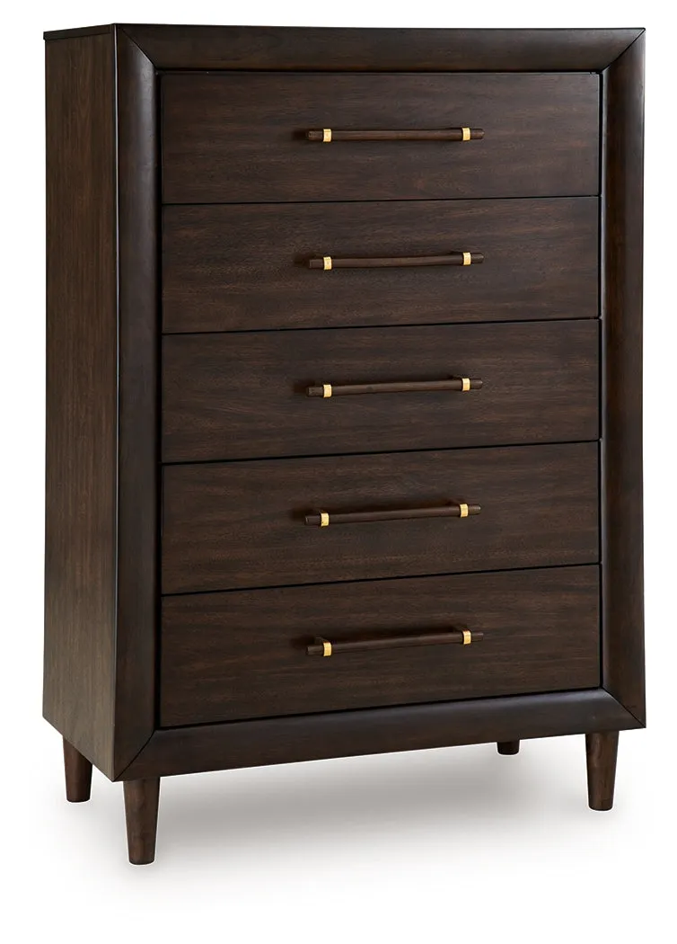 Dantenton Merlot Chest of Drawers - Image 2